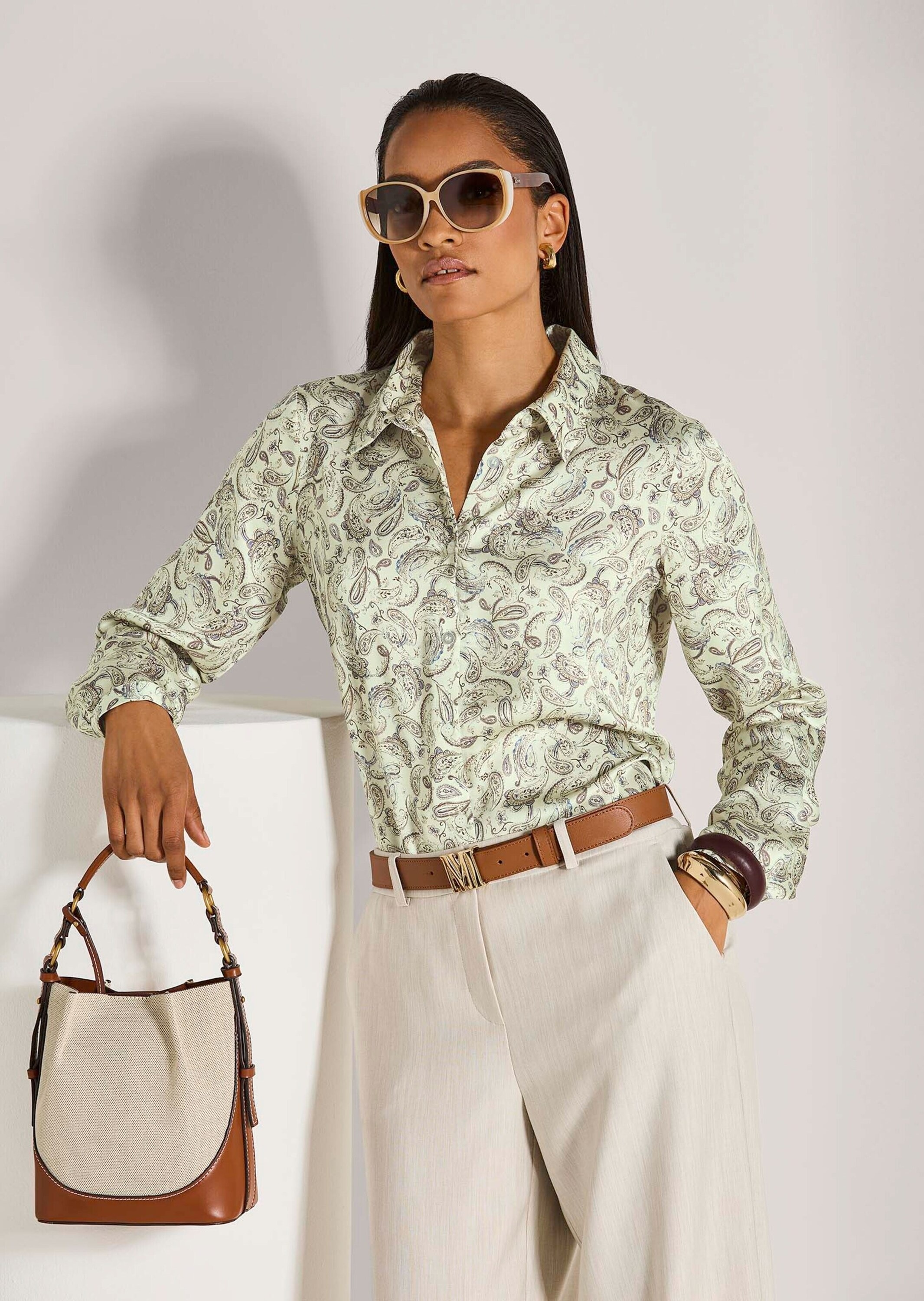 MADELEINE Langarmbluse »Bluse Bluse«