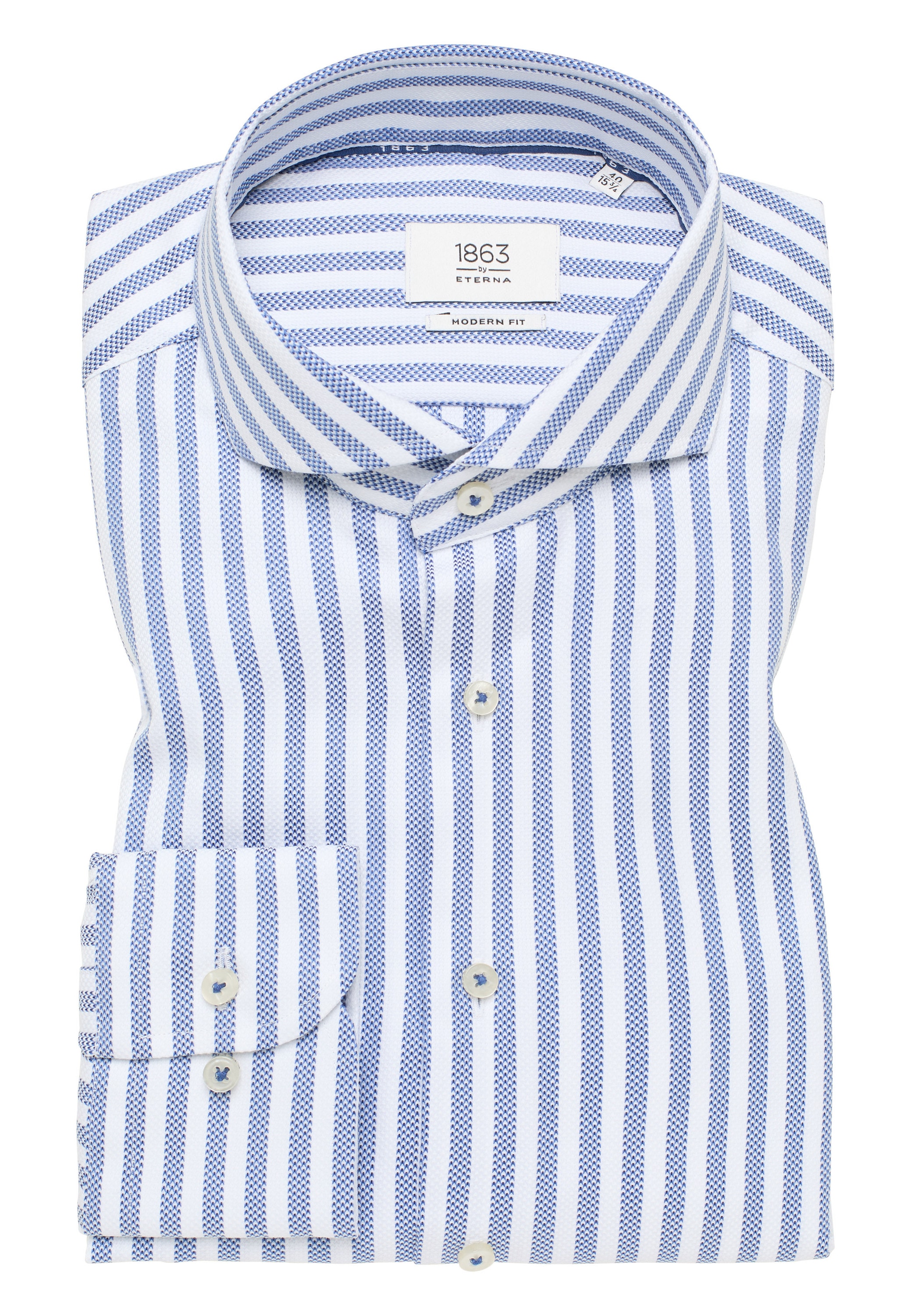Eterna Langarmhemd »MODERN FIT«, NON IRON (bügelfrei)