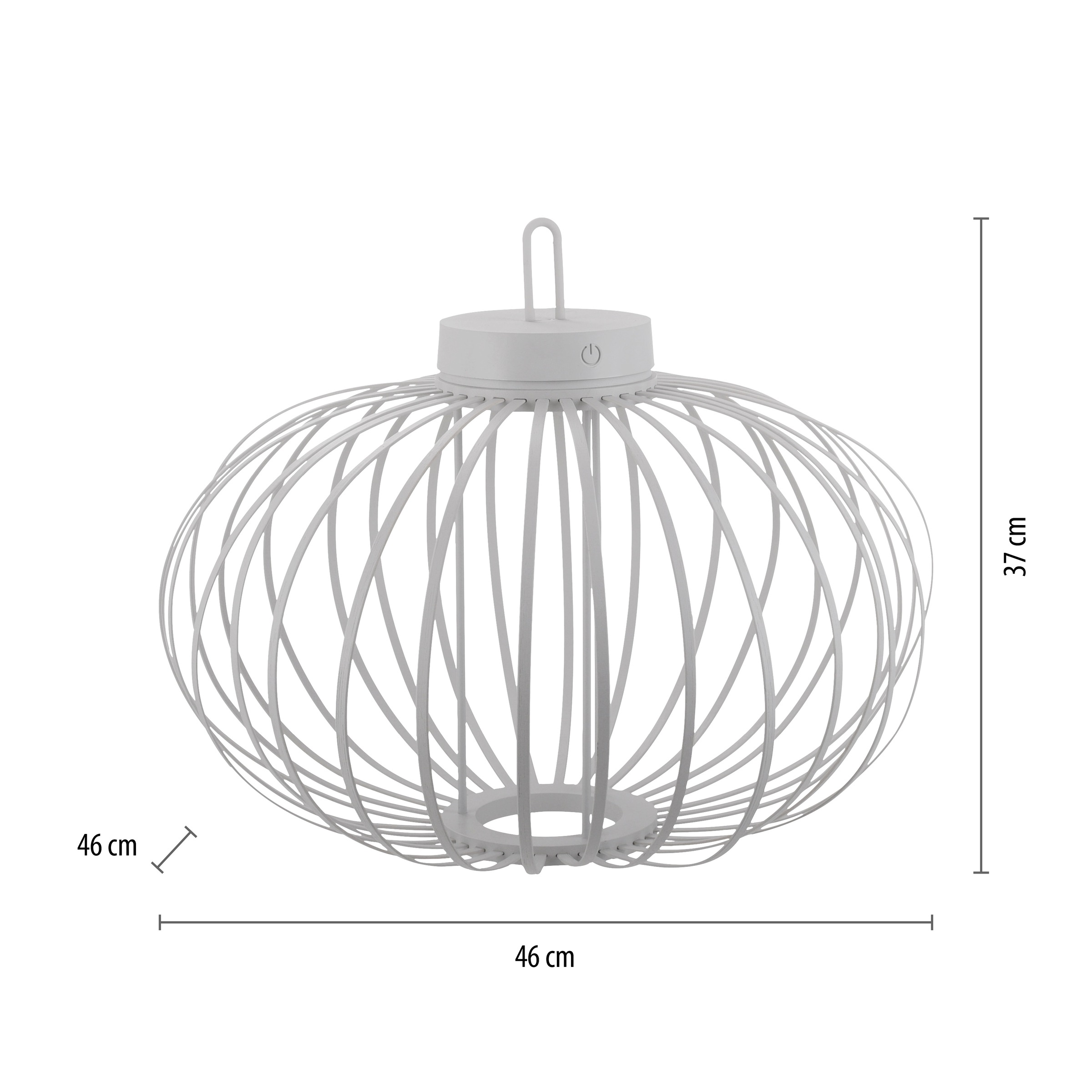 JUST LIGHT Pendelleuchte »AKUBA«, 1 flammig, Leuchtmittel LED-Modul | LED fest integriert, Akkuleuchte
