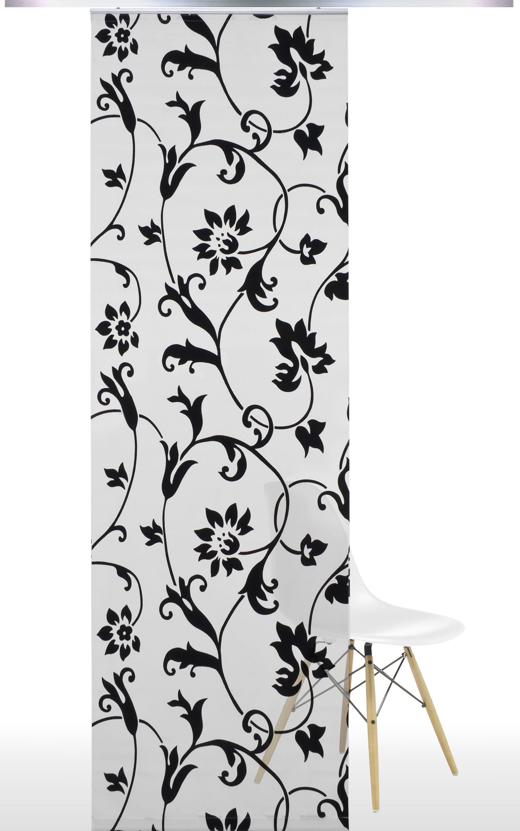 Liedeco Schiebegardine Klettband 1 Stk. tlg. HxB: 245x60 günstig online kaufen