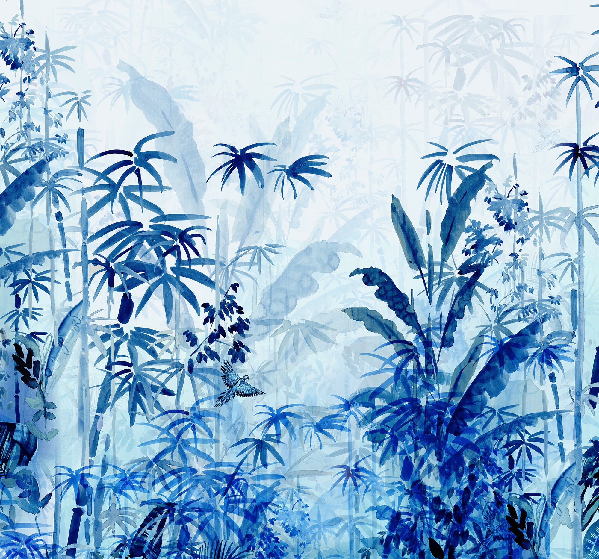 Komar Vliestapete »Blue Jungle« 300x280 cm (...