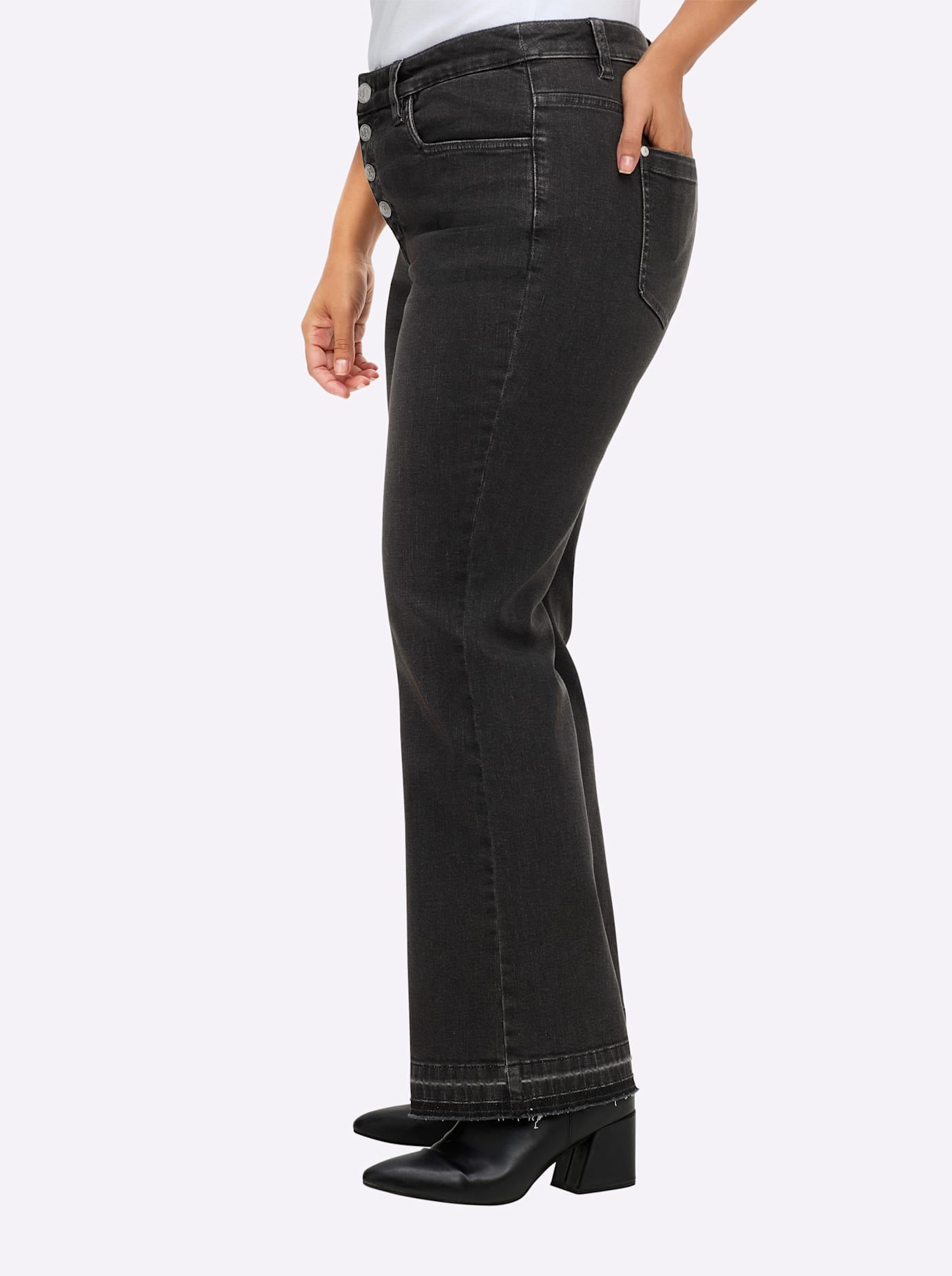 Sheego Bootcut-Jeans, (1 tlg.)