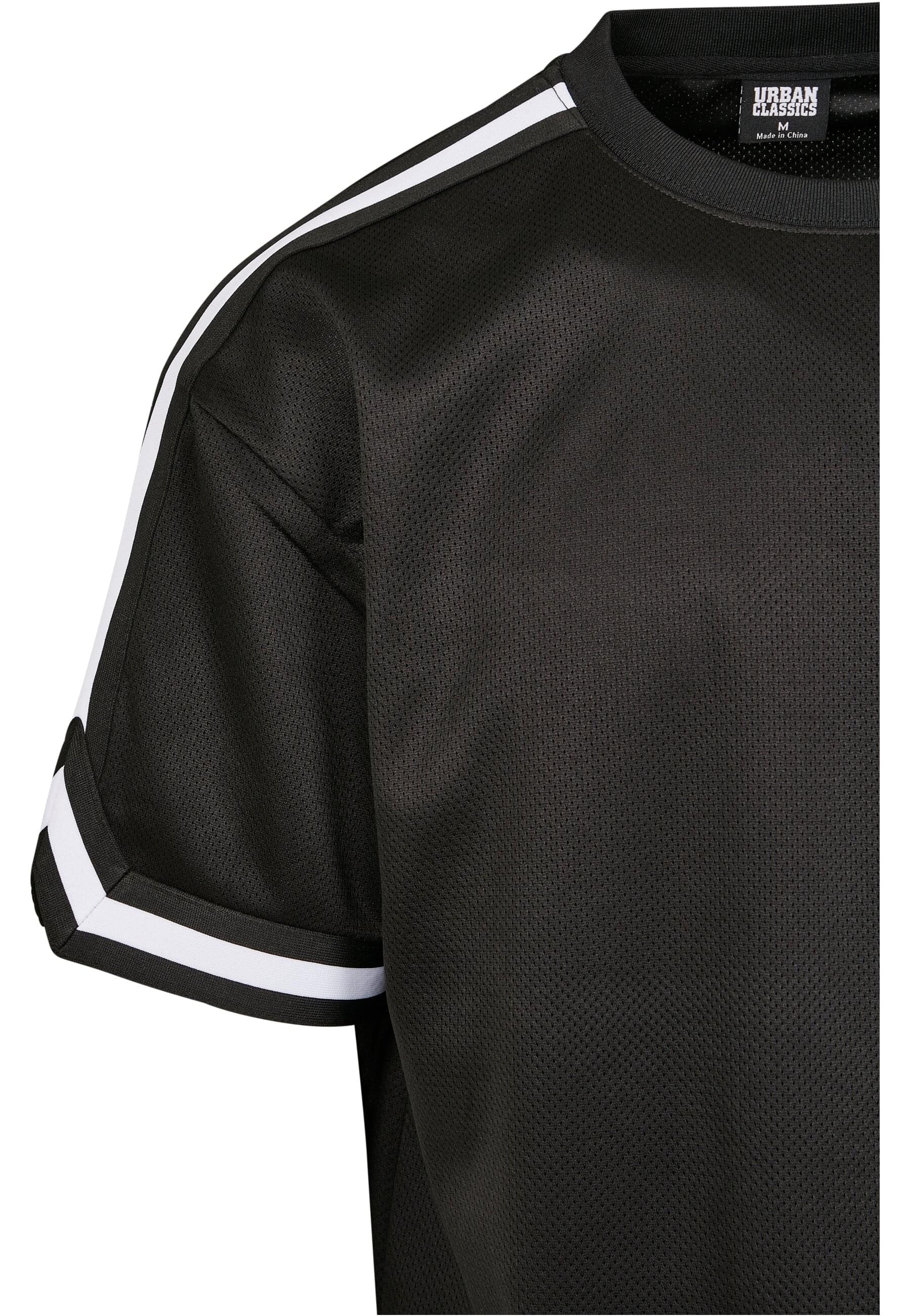 URBAN CLASSICS T-Shirt »Urban Classics Herren Oversized Stripes Mesh Tee«, (1 tlg.)