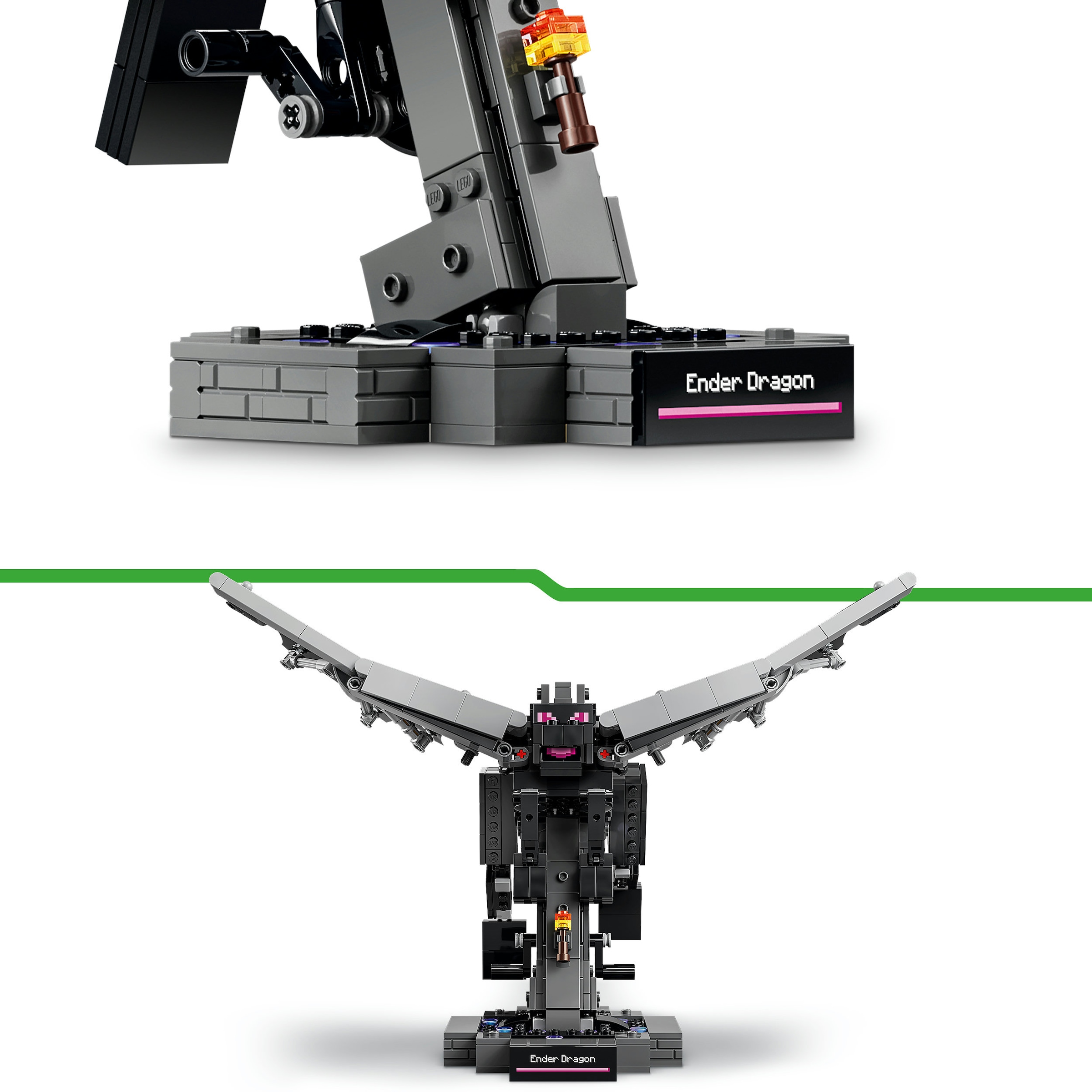 LEGO® Konstruktionsspielsteine »Der Enderdrache (21595), LEGO Minecraft« Made in Europe