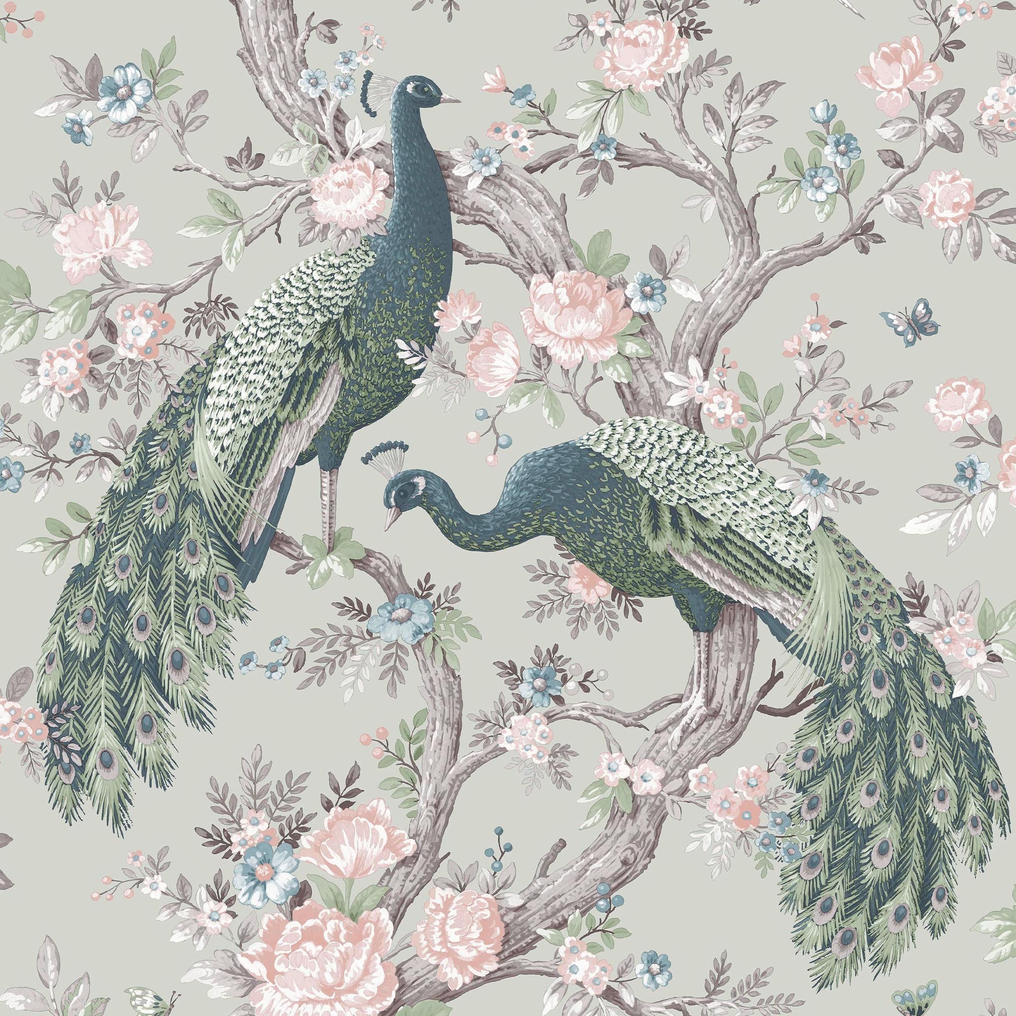 LAURA ASHLEY Vliestapete »BELVEDERE«, floral, Design Tapeten