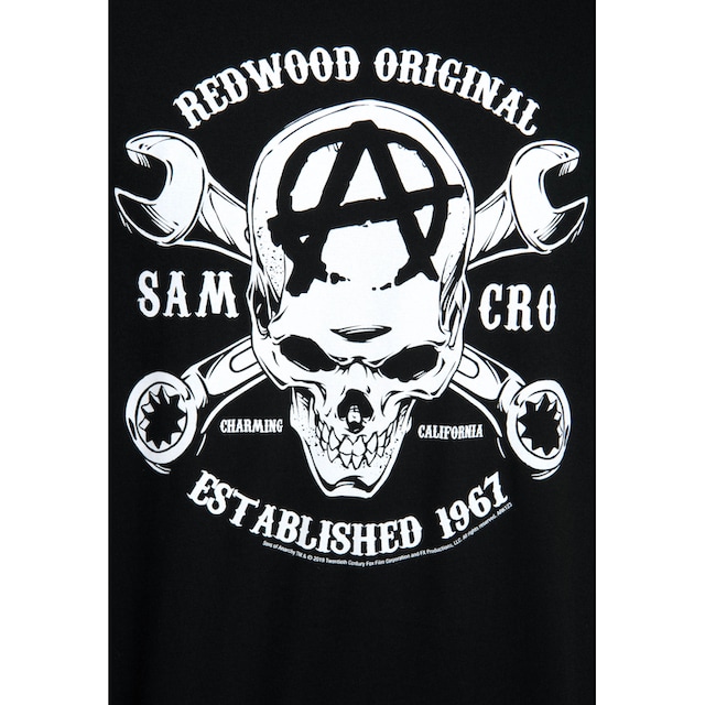 LOGOSHIRT T-Shirt »Sons of Anarchy SAMCRO«, mit Sons of Anarchy-Print ▷  kaufen | BAUR