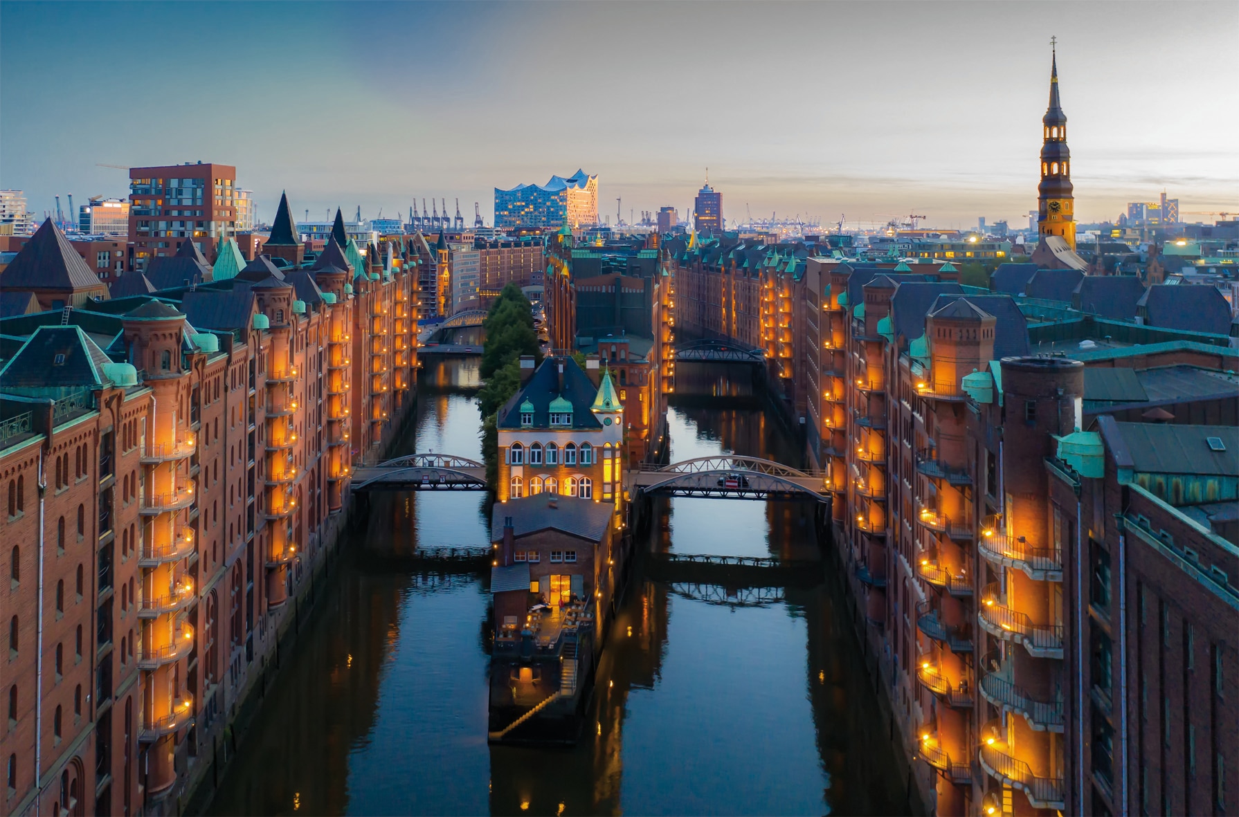 Bönninghoff Leinwandbild »Speicherstadt«, | 118x78 BxH: Hamburg, St.), (1 BAUR cm kaufen