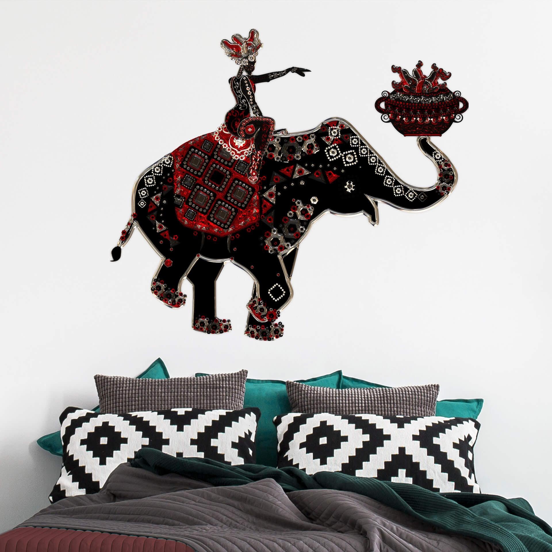 Wall-Art Wandtattoo »Metallic Elephant kaufen BAUR Ride« 