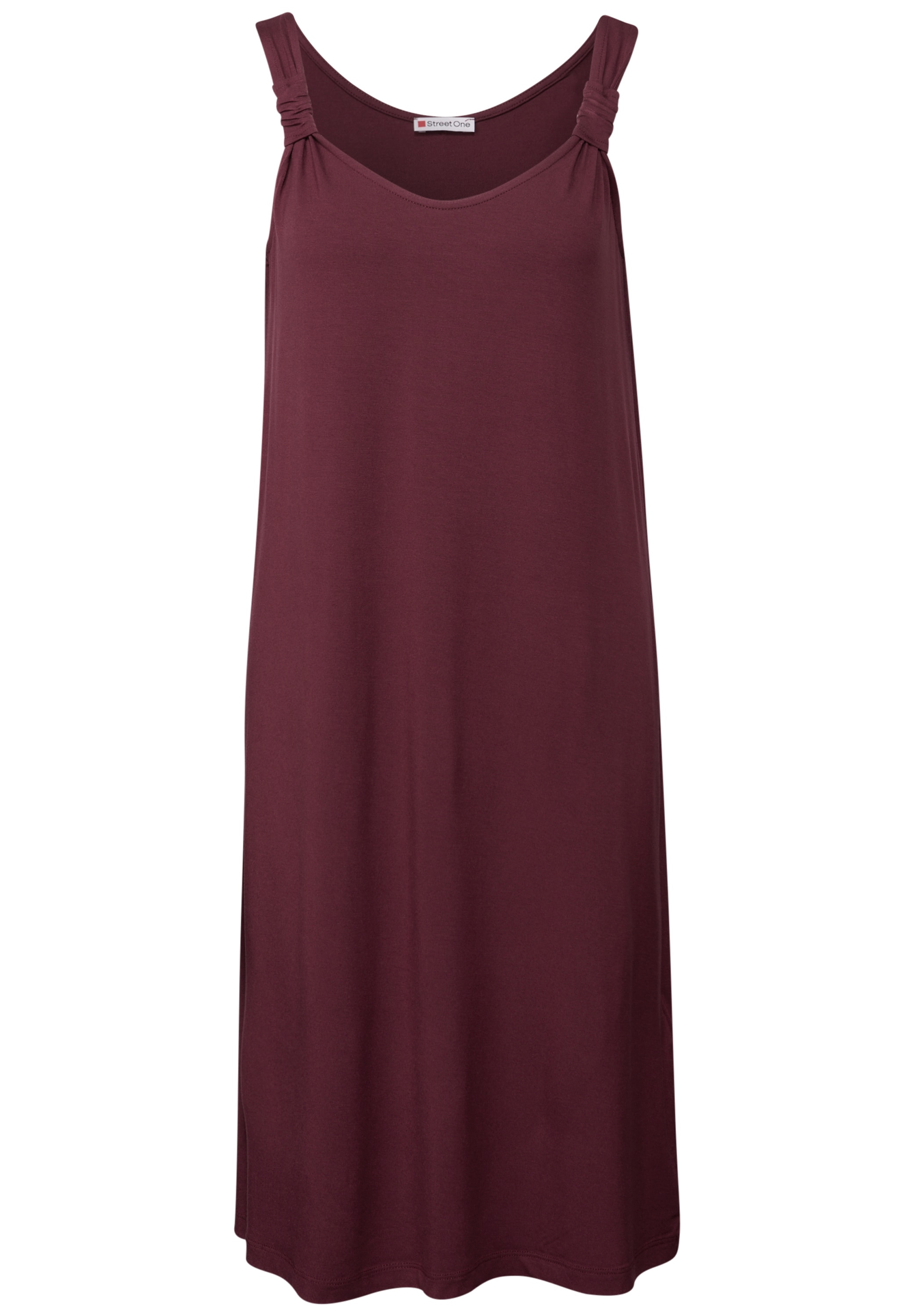 STREET ONE Jerseykleid, in Unifarbe
