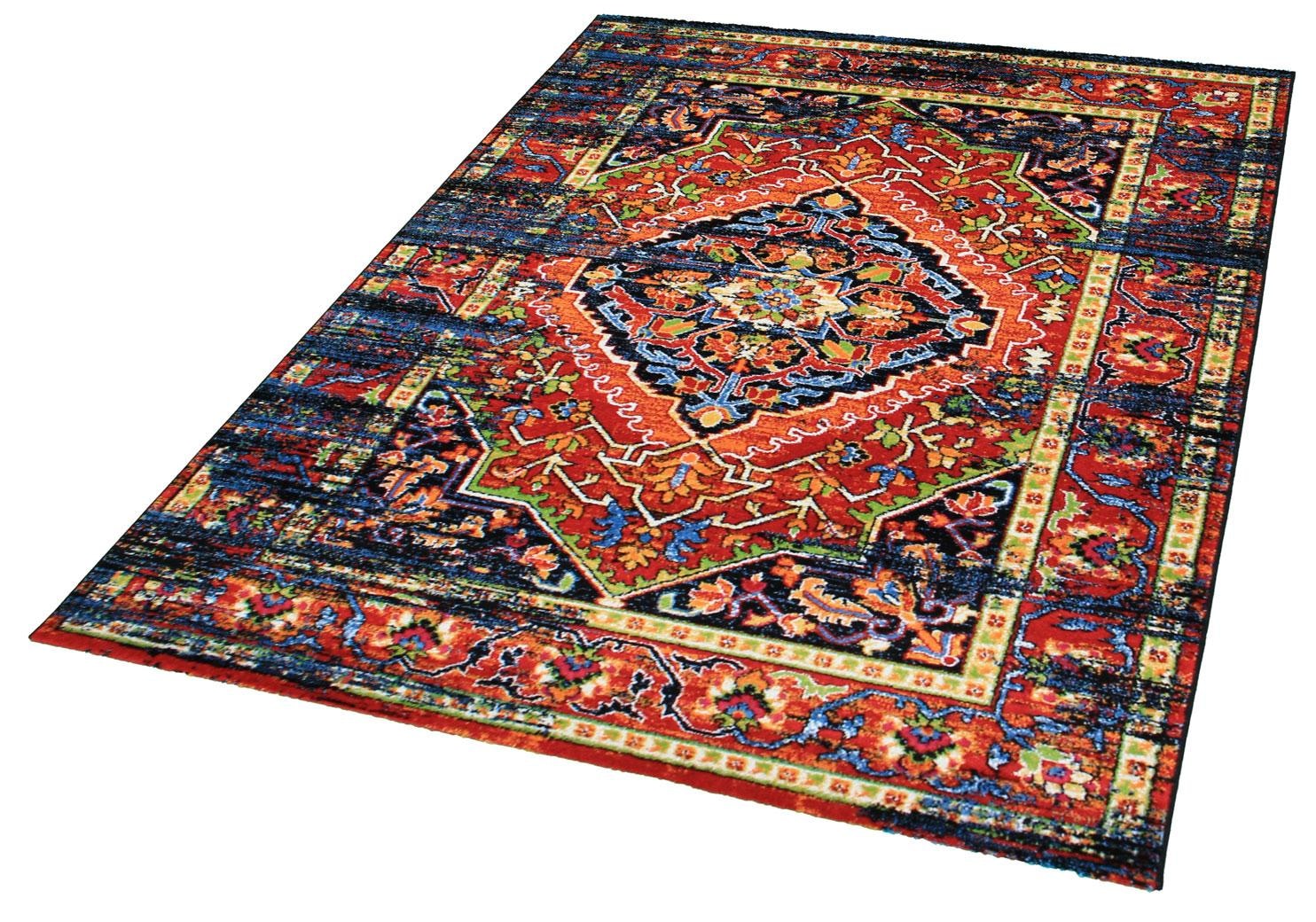 Sanat Teppich "Vintage 1614" rechteckig 13 mm Höhe Wohnzimmer, Kurzflor, Vi günstig online kaufen