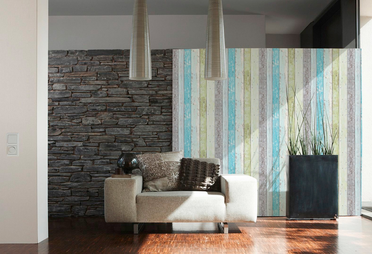 living walls Vliestapete »Best of Wood`n Stone 2nd Edition« Holz Landhaus Tapete Holzoptik