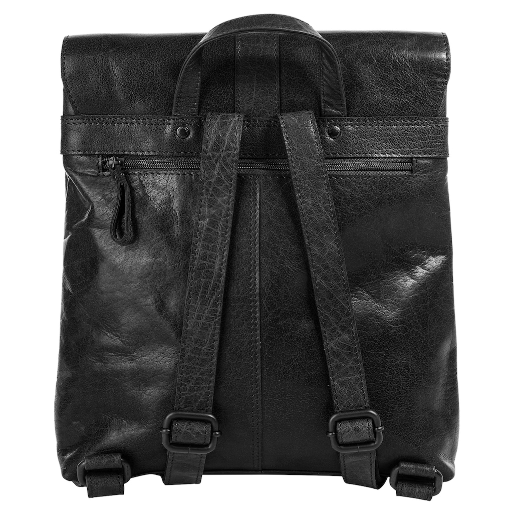 Spikes & Sparrow Cityrucksack, echt Leder