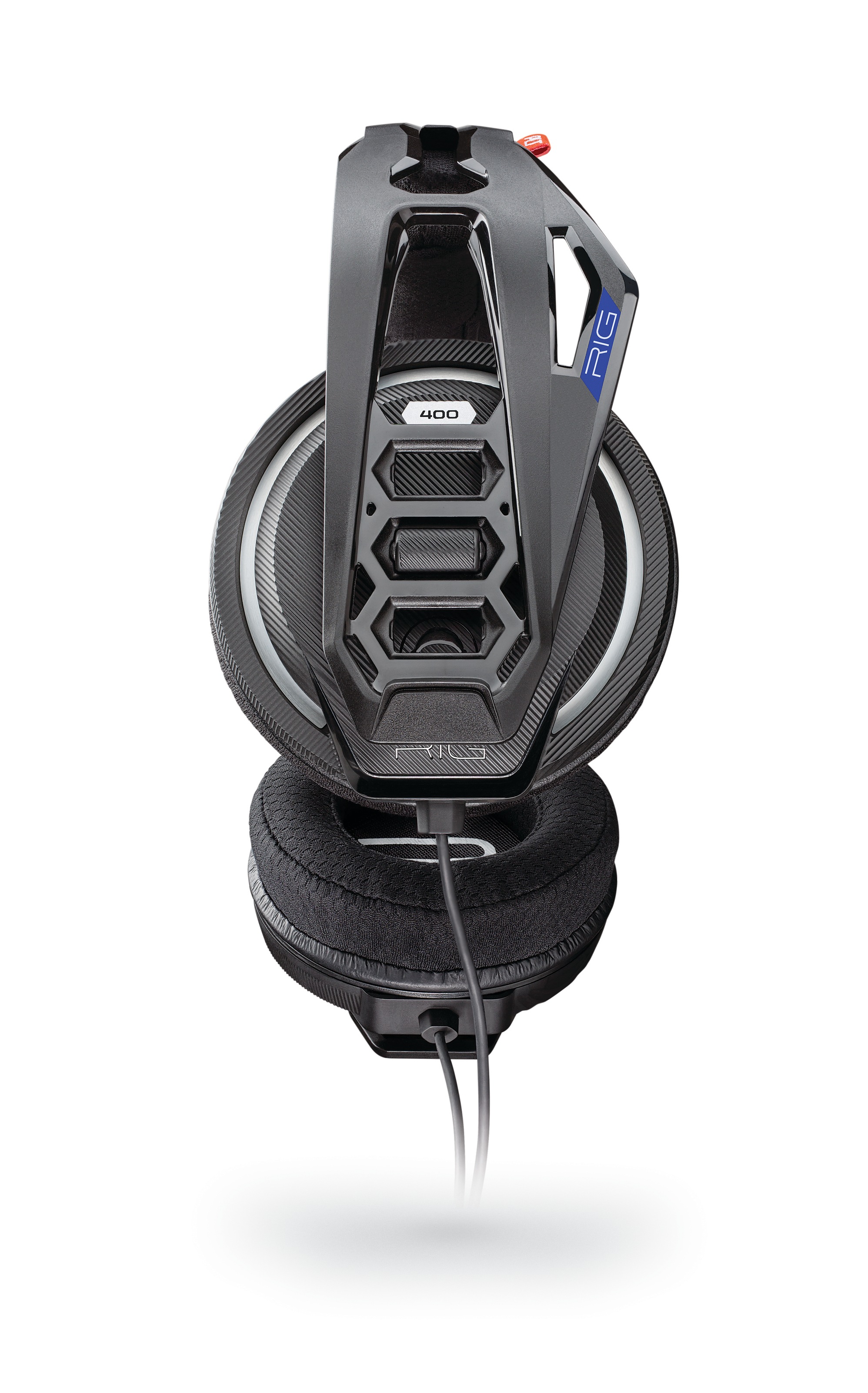 nacon Gaming-Headset »Nacon RIG 400HS Gaming-Headset, schwarz, 3,5 mm Klinke, kabelgebunden«, Geräuschisolierung-Mikrofon abnehmbar, Stereo, Over Ear, Xbox, PC, PS4-Lizenz