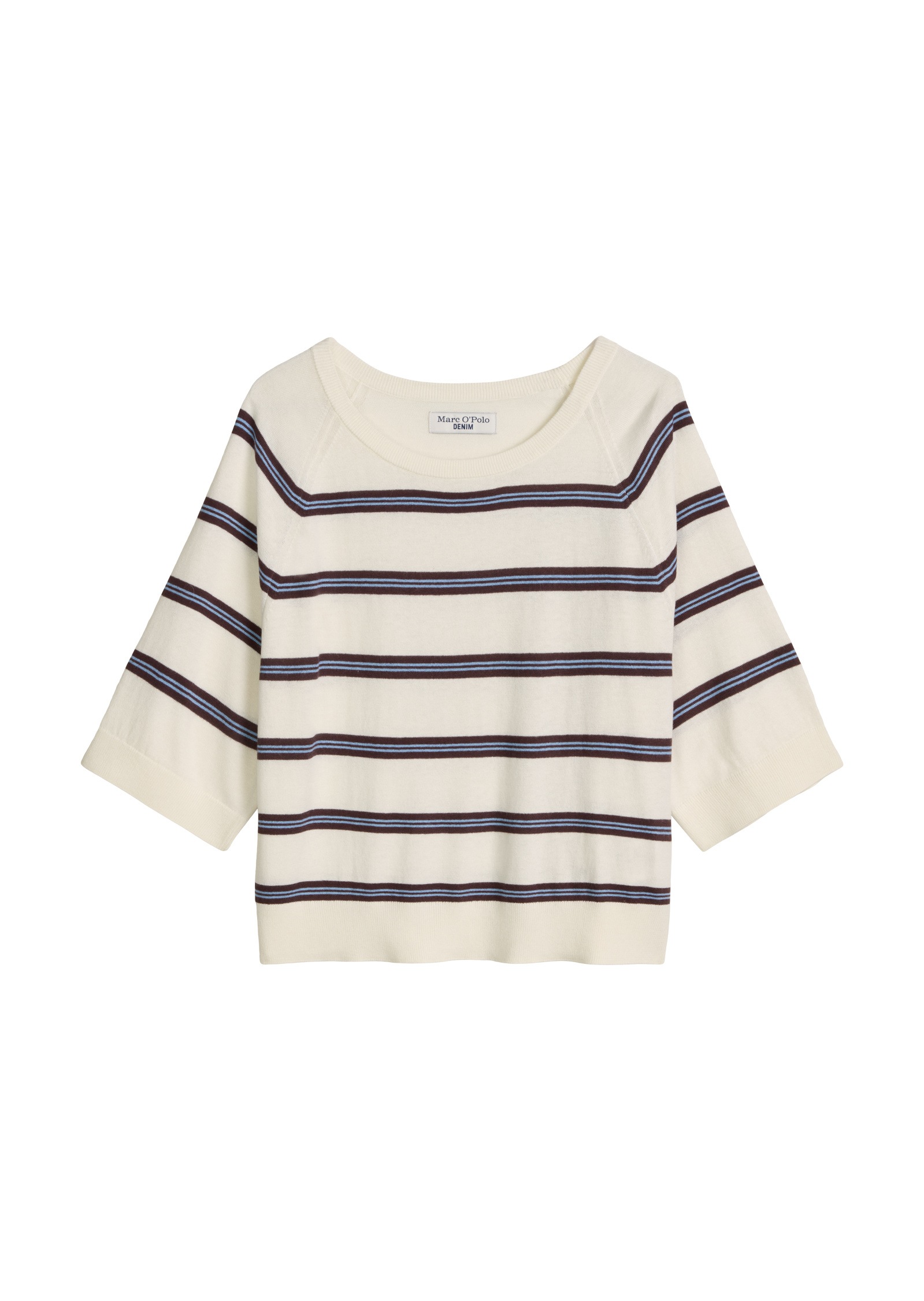 Marc O'Polo DENIM Strickpullover »aus weichem Organic-Cotton-Modal-Mix«