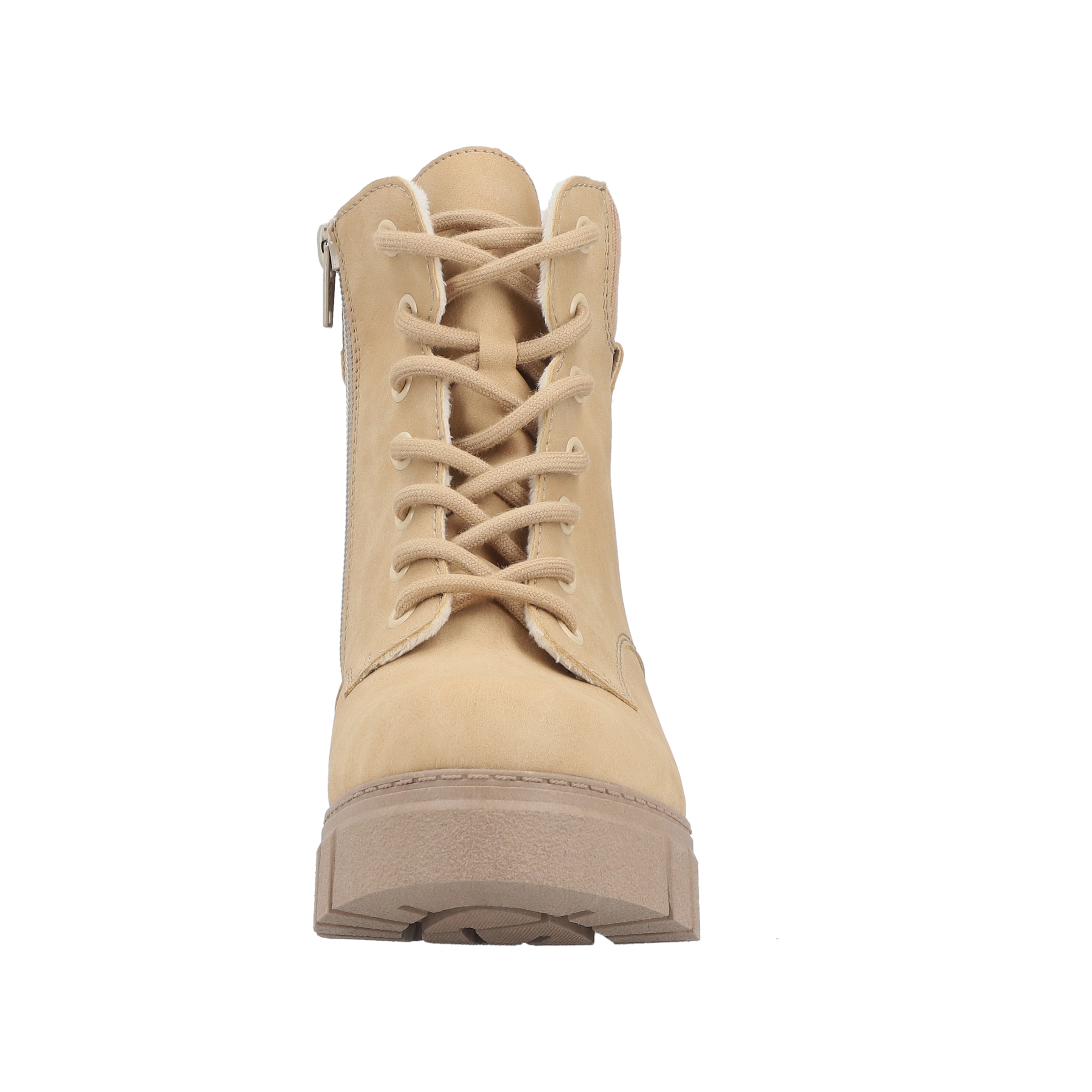 Rieker Schnürboots  Schnürstiefelette, Winterboots mit gepolstertem Schaftrand