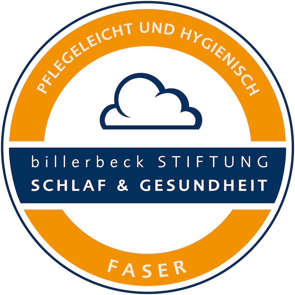 billerbeck Synthetikkopfkissen »520 ALCANDO®, Kissen bauschkräftig«, Füllung: AIRFLOCKS®; 70% Polyester, 30% Lyocell (Tencel);, Bezug: Baumwoll-Feinperkal: 100% Baumwolle, versteppt mit 100% Polyester, (1 St.)