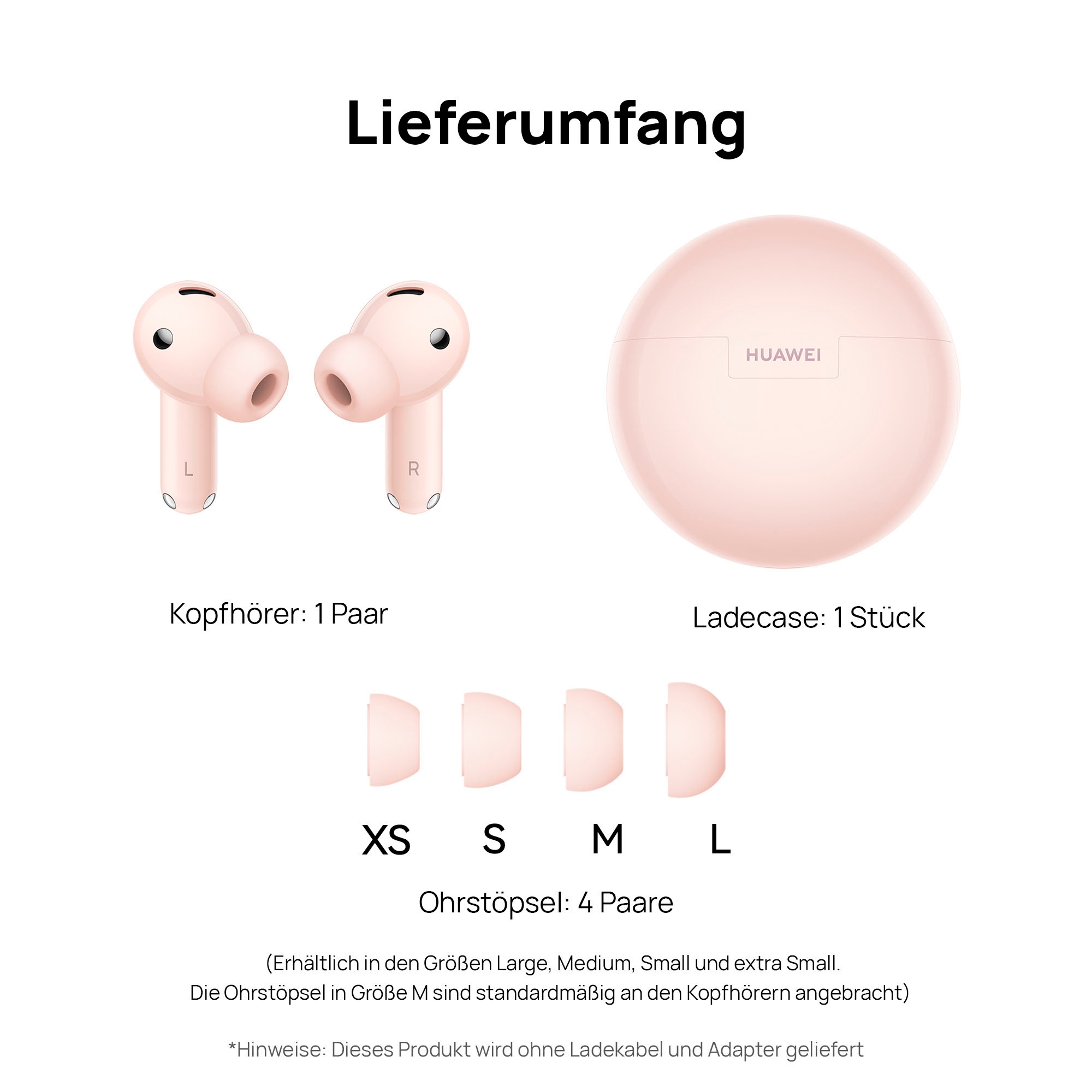 Huawei wireless In-Ear-Kopfhörer »FreeBuds 7i«, A2DP Bluetooth, Active Noise Cancelling (ANC)-True Wireless