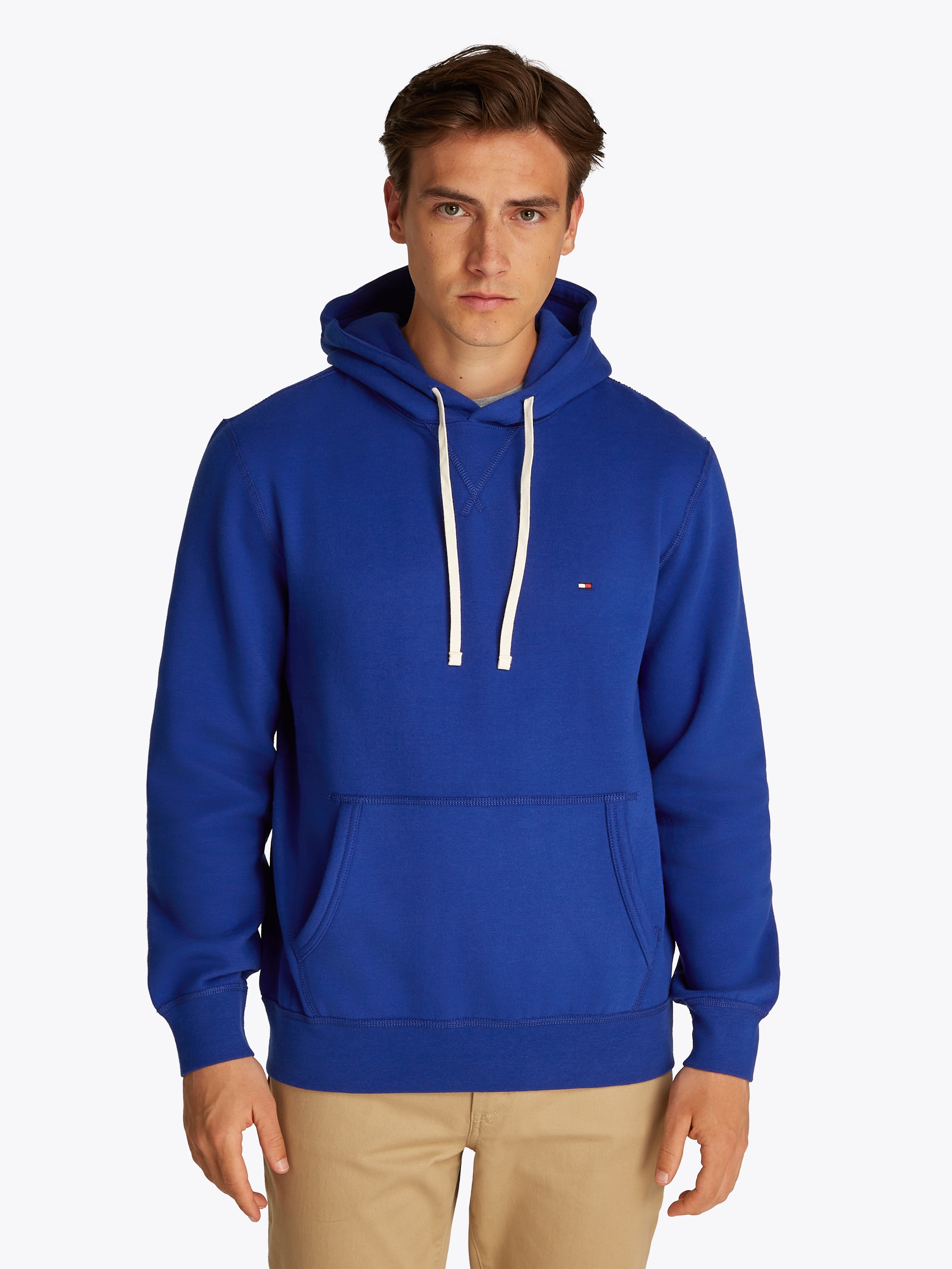 Tommy Hilfiger Hoodie "ESS SEASONAL FLEECE HOODY", mit Logostickerei