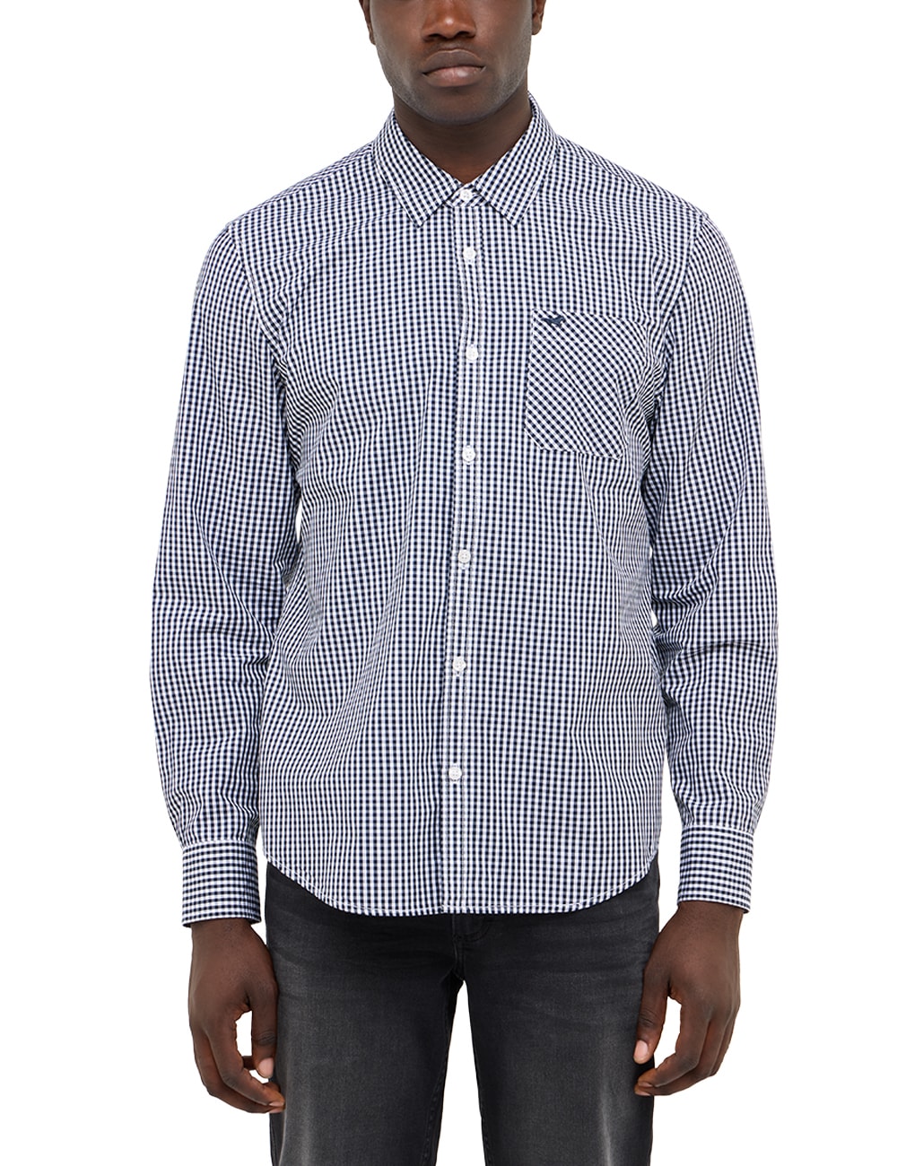 MUSTANG Langarmhemd "Herren Style Chester"