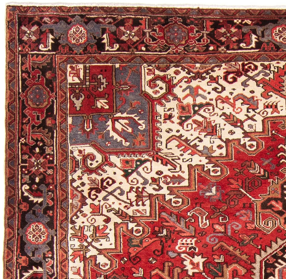 morgenland Orientteppich »Perser - Nomadic - 340 x 260 cm - rot«, rechteckig, Wohnzimmer, Handgeknüpft, Einzelstück mit Zertifikat