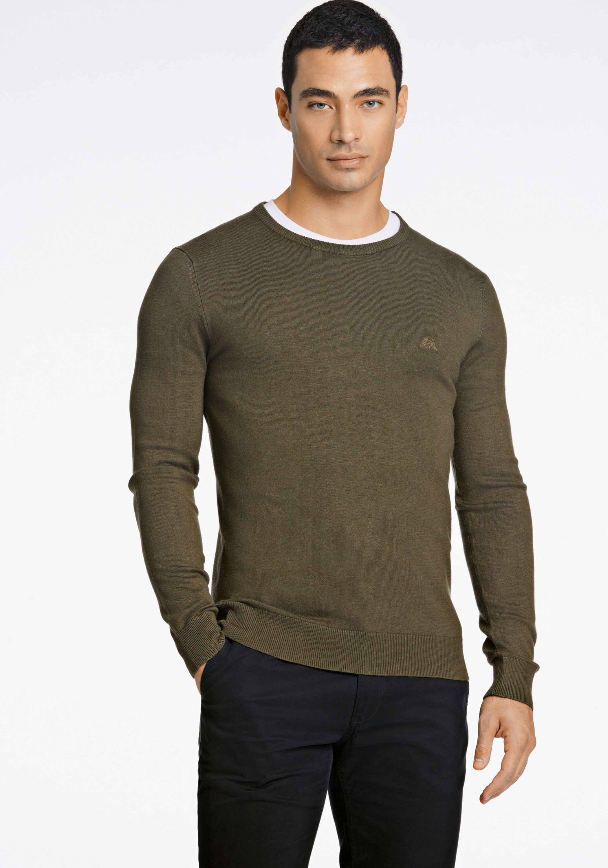 LINDBERGH Strickpullover "Strickpullover Slim Fit" günstig online kaufen