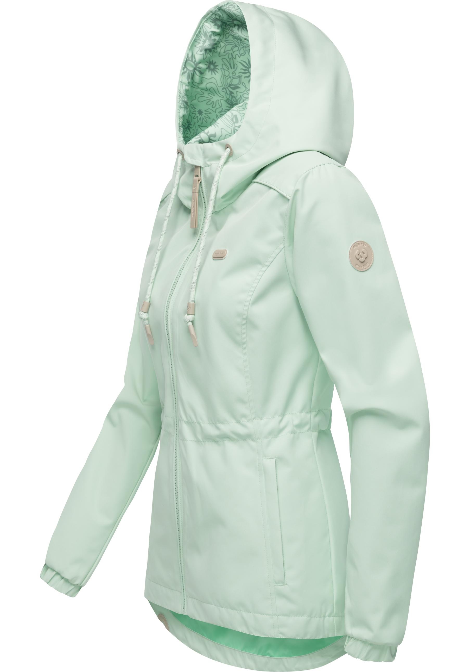 Ragwear Funktionsjacke »Dankka« mit Kapuze Funktionelle Übergangsjacke mit Taillenzugkordel