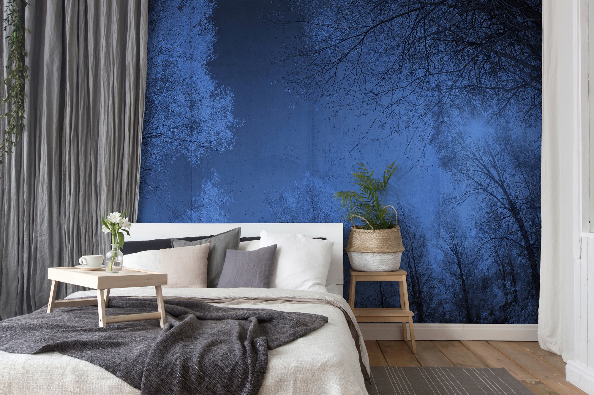 Architects Paper Fototapete »Atelier 47 Forest Glade 1« Wald glatt Vlies, Wand, Schräge, Decke