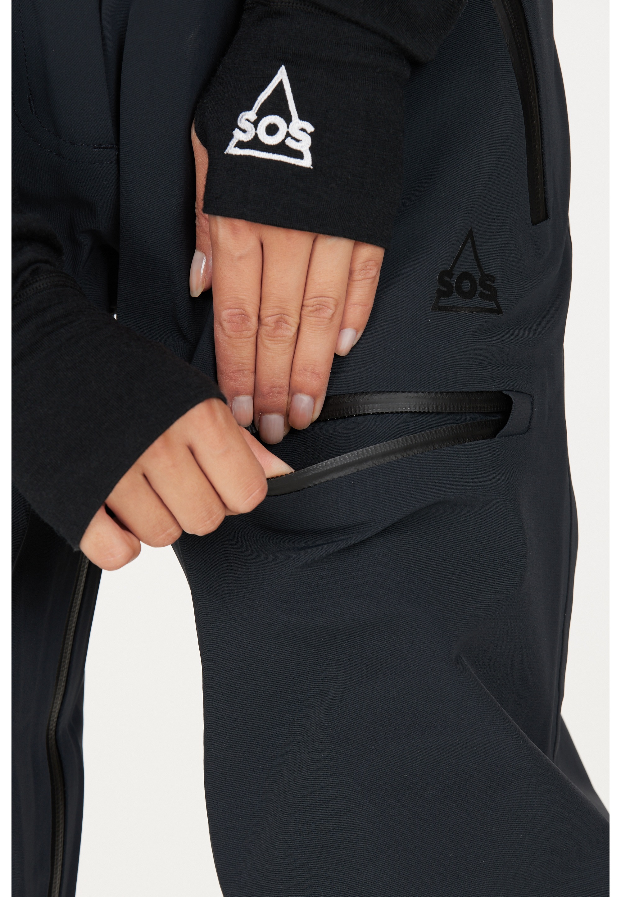 SOS Skihose »Silverton«, mit wasserdichter Membran