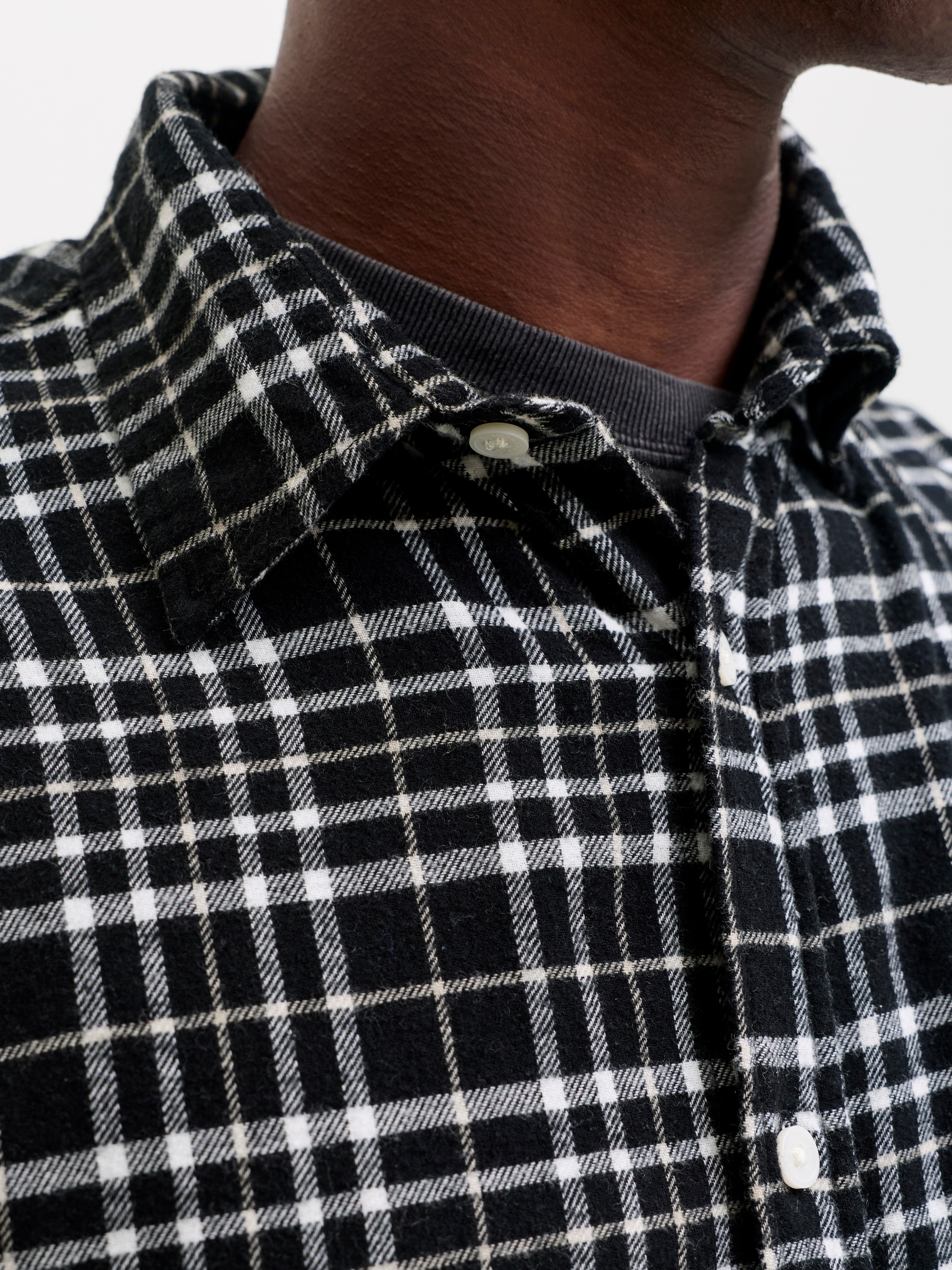 Jack & Jones Langarmhemd »JORFREDERIKSBERG FLANNEL SHIRT L/S« Baumwolle, regular fit