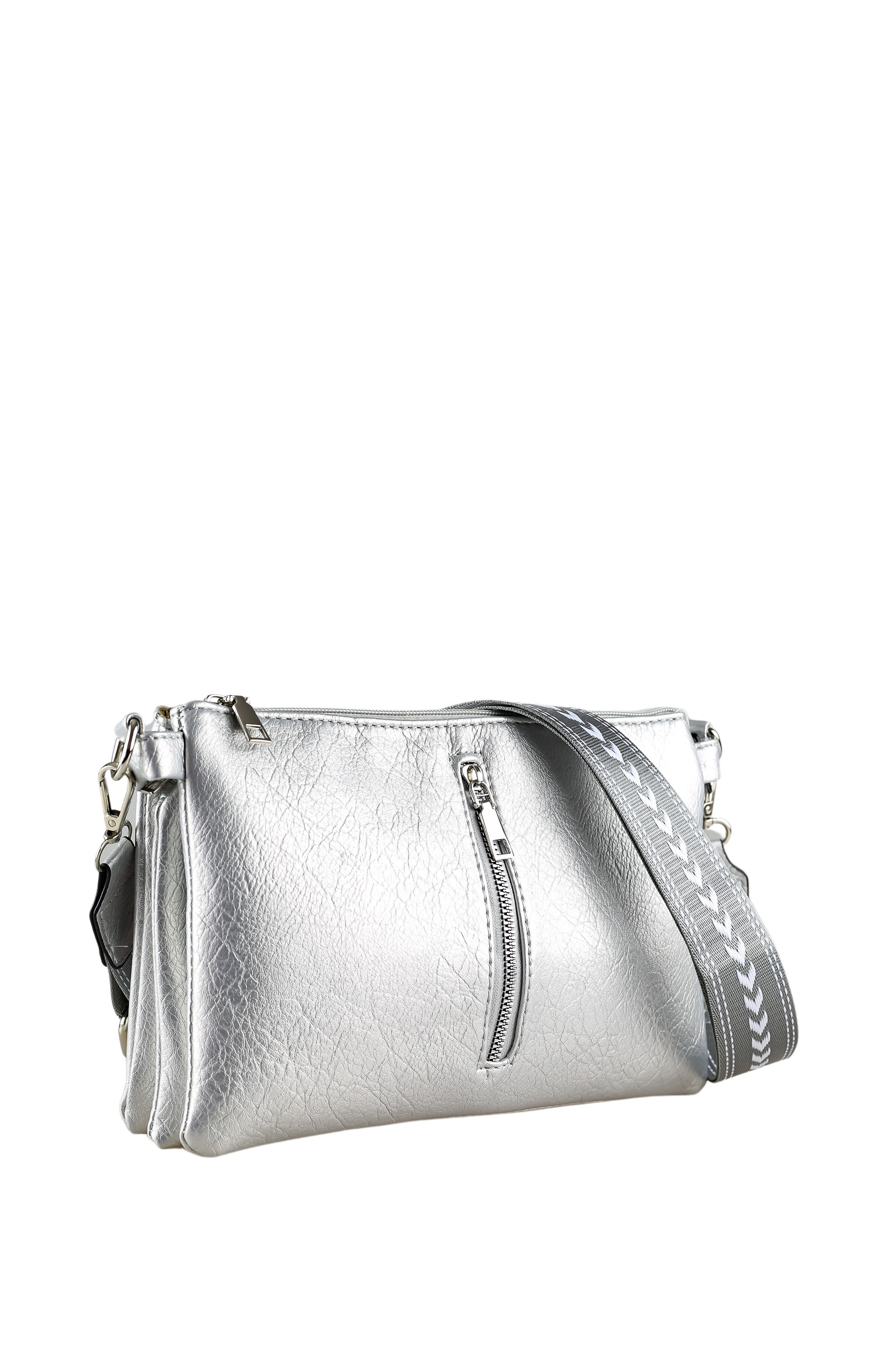 COLLEZIONE ALESSANDRO Schultertasche »Metalic« mit modischen Trageriemen