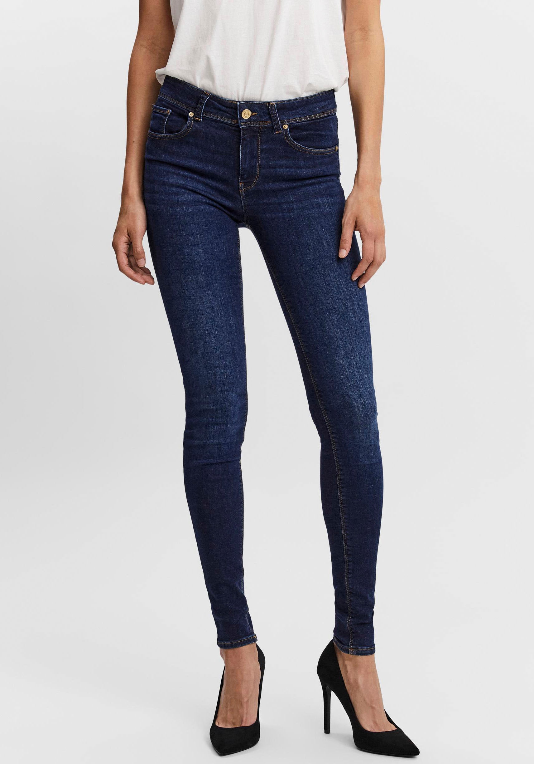 Vero Moda Skinny-fit-Jeans "VMLUX MR SLIM JEANS"