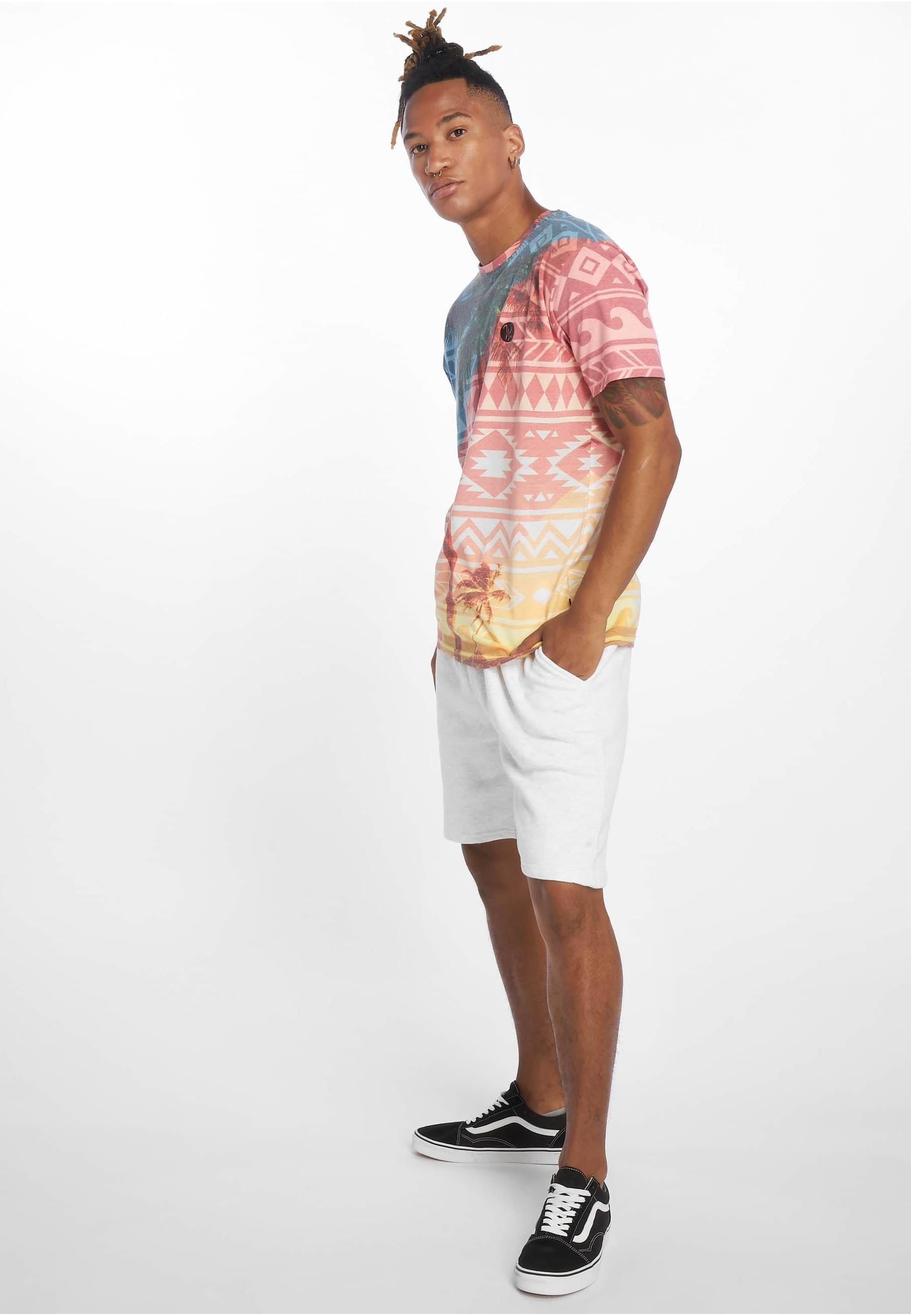 Just Rhyse T-Shirt »Just Rhyse Herren Just Rhyse Sunrise T-Shirt Colo«, (1 tlg.)