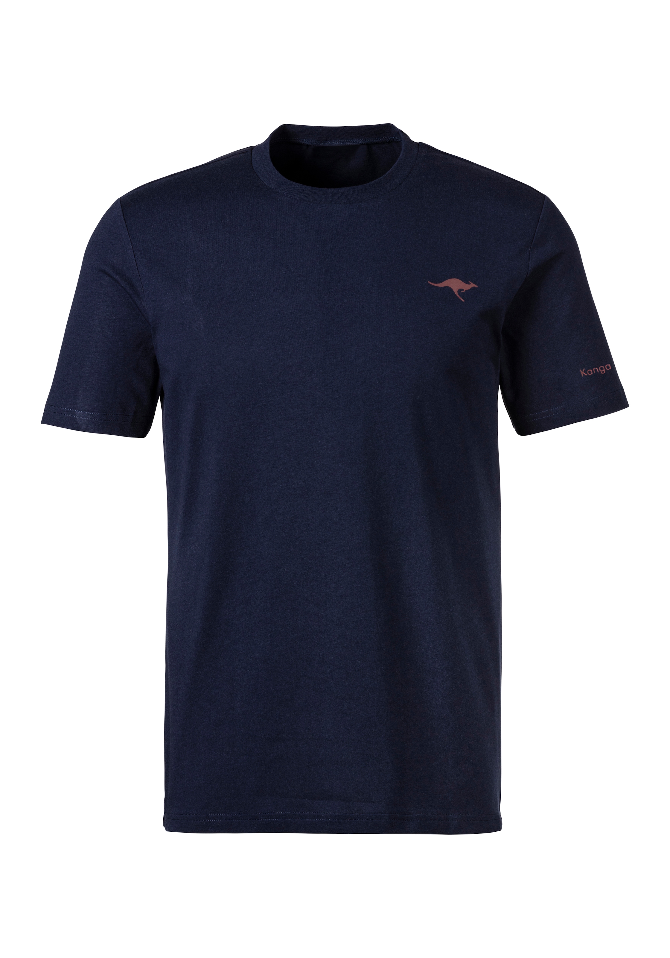 KangaROOS T-Shirt, (2er-Pack), mit KangaROOS Print auf der Brust