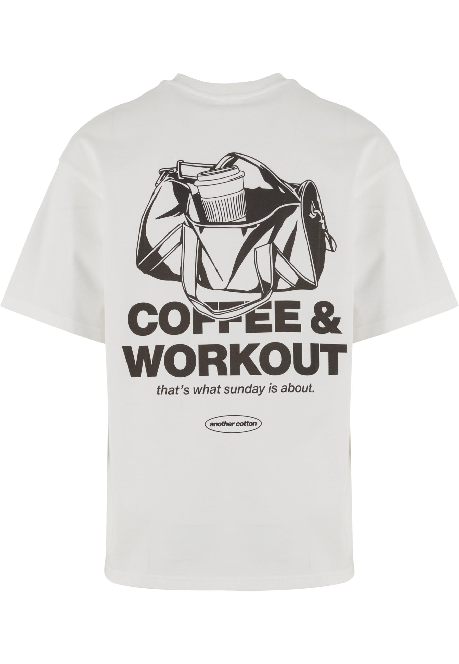 Another Cotton Lab T-Shirt "Another Cotton Lab Coffee and Workout Oversized günstig online kaufen
