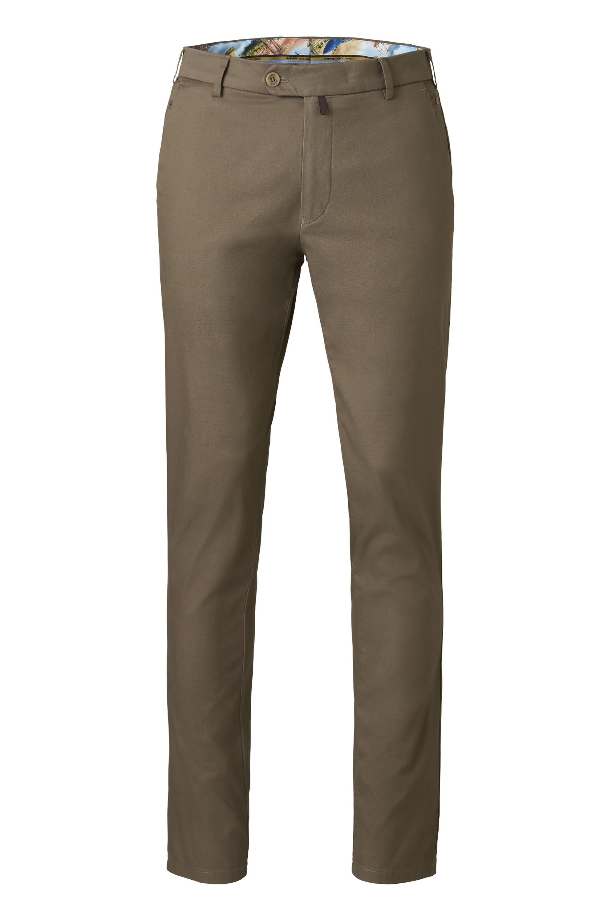 MEYER Chinos »Bonn 1-8142«  Seide-Bio-Baumwolle