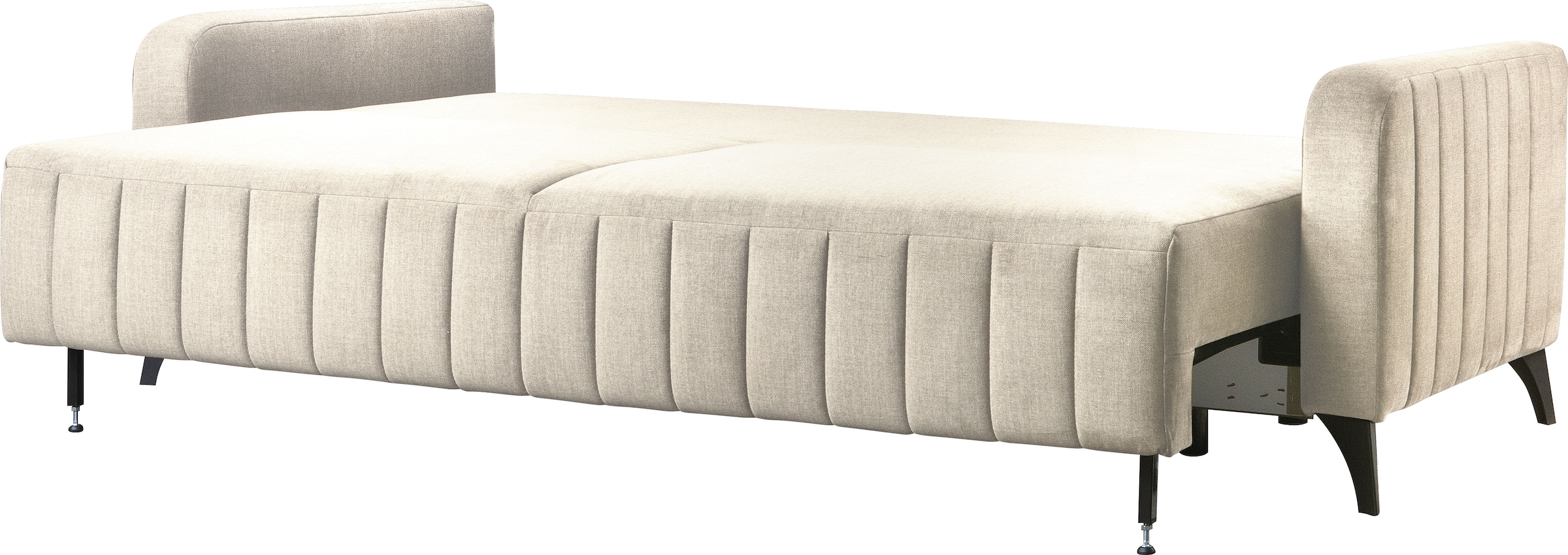 exxpo - sofa fashion 3-Sitzer »Grande, hochwertiges Schlafsofa mit Microvelours-Bezug, OTTOs Choice«, mit Bettfunktion und Bettkasten, komfortabler Federkern