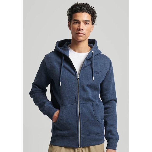 Superdry Kapuzensweatjacke »ESSENTIAL LOGO ZIP HOODIE« ▷ bestellen | BAUR