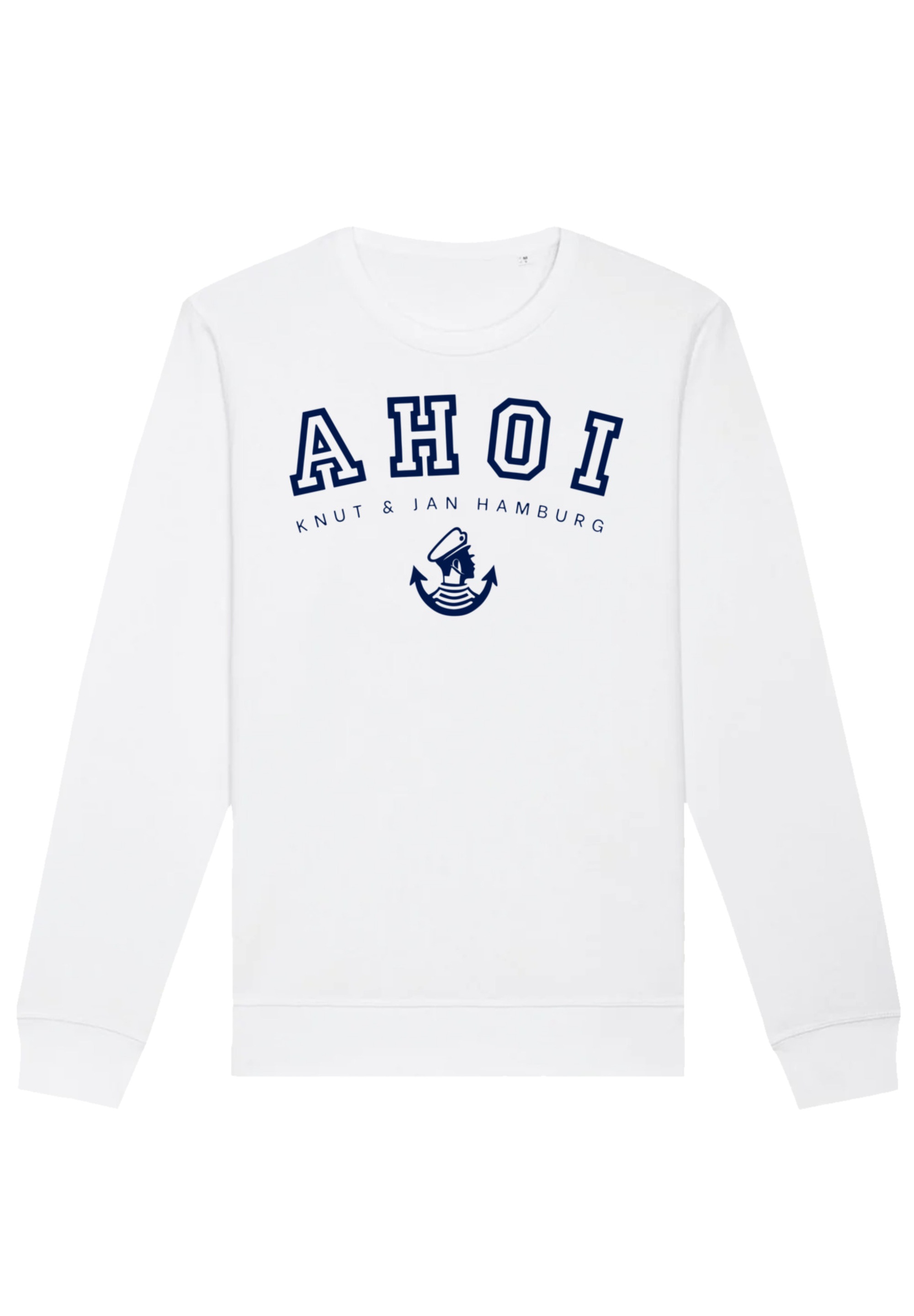 F4NT4STIC Sweatshirt "Ahoi Knut & Jan Hamburg", Print