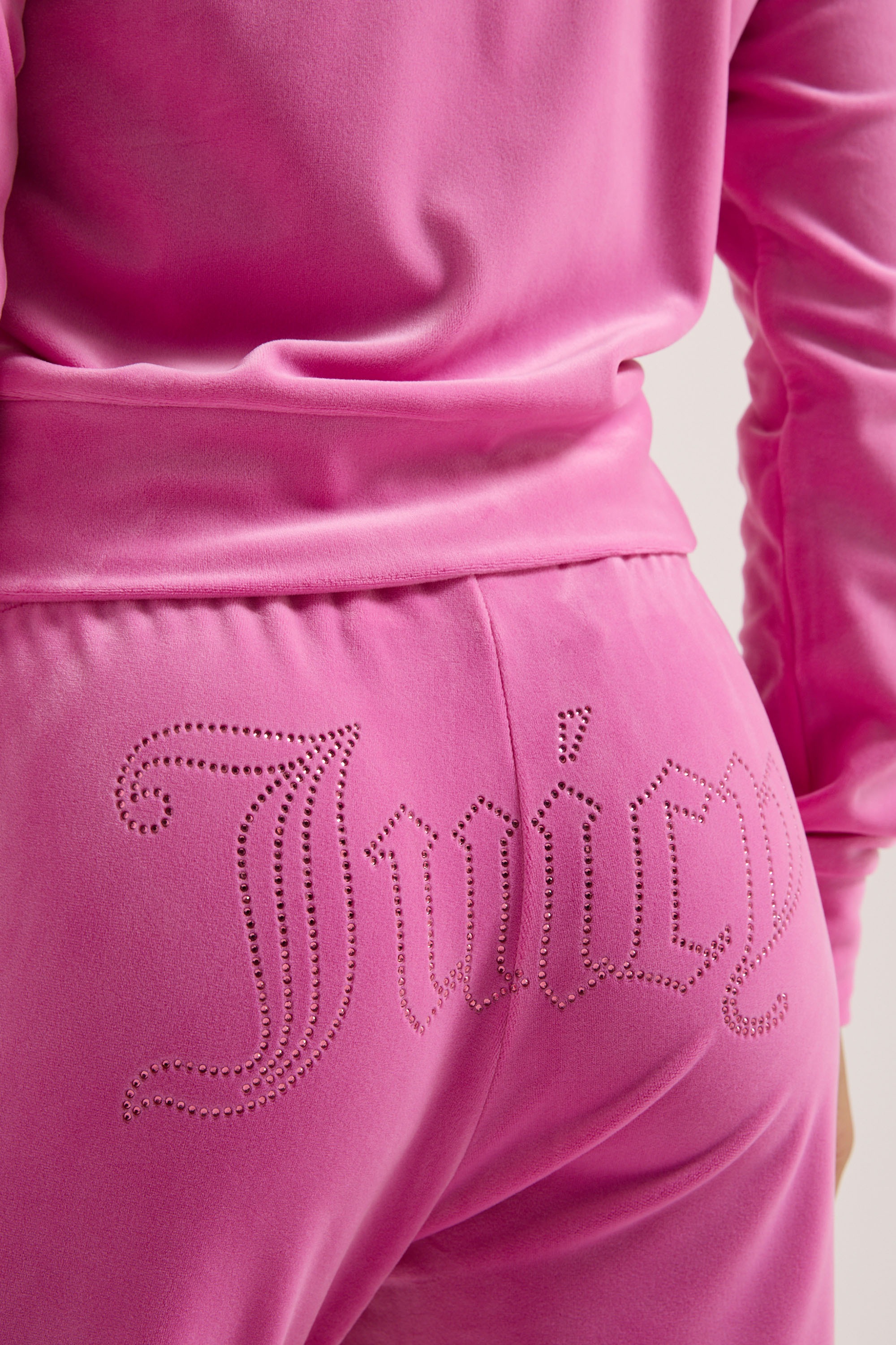 Juicy Couture Sweathose »TINA COL OUT TRACKPANT Damen«  Trainingshose Damen, Sweathose, Velour, Jogginghose mit Glitzer, Sale