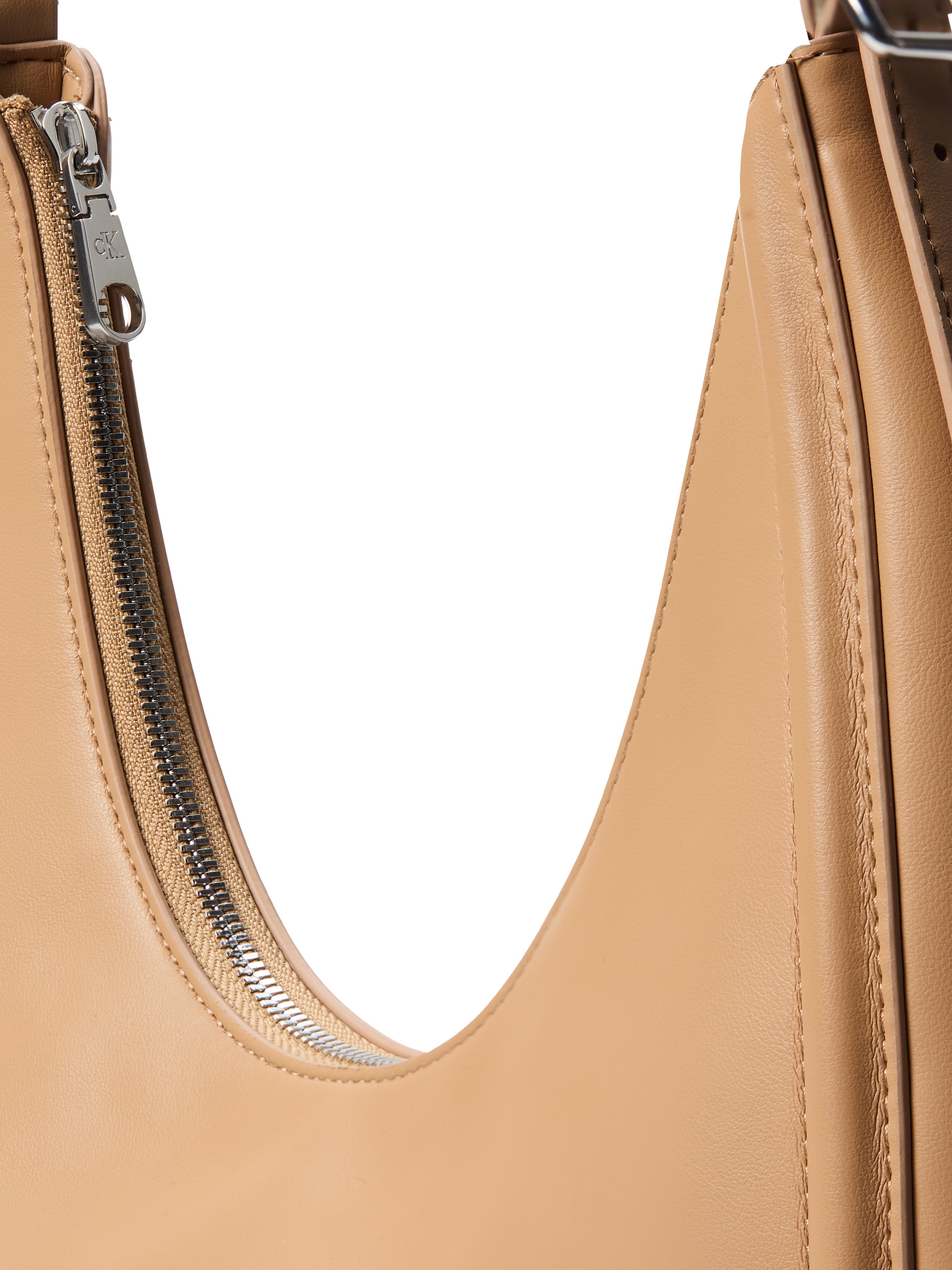 Calvin Klein Schultertasche »BOLD CK CRESCENT BAG« Damen Handtasche, Umhängetasche mit CK-Logo