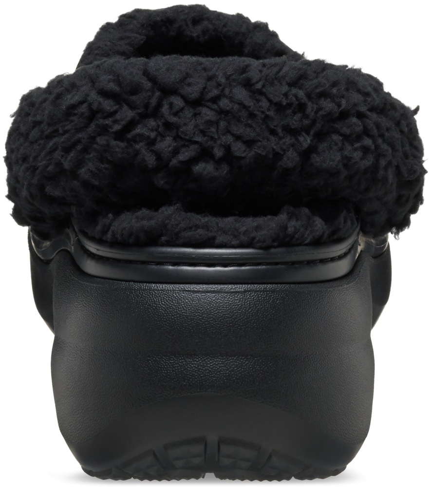 Thumbnail - Crocs Clog "Lined Fuzz Strap" Schlupfschuh, Hausschuh mit rutschhemmender Laufsohle