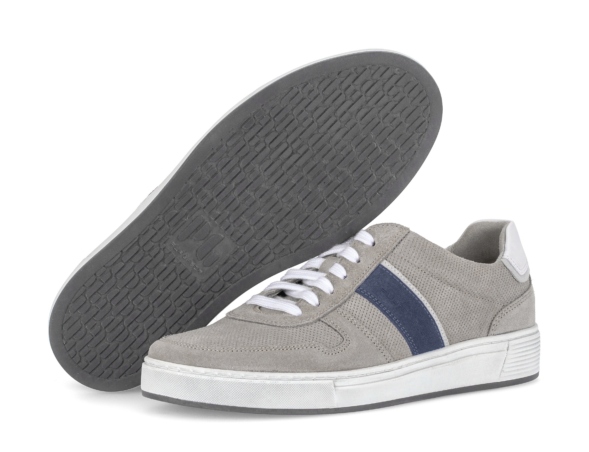 Pius Gabor Sneaker  Freizeitschuh, Halbschuh, Schnürer mit Kontrastbesätze, Weite G