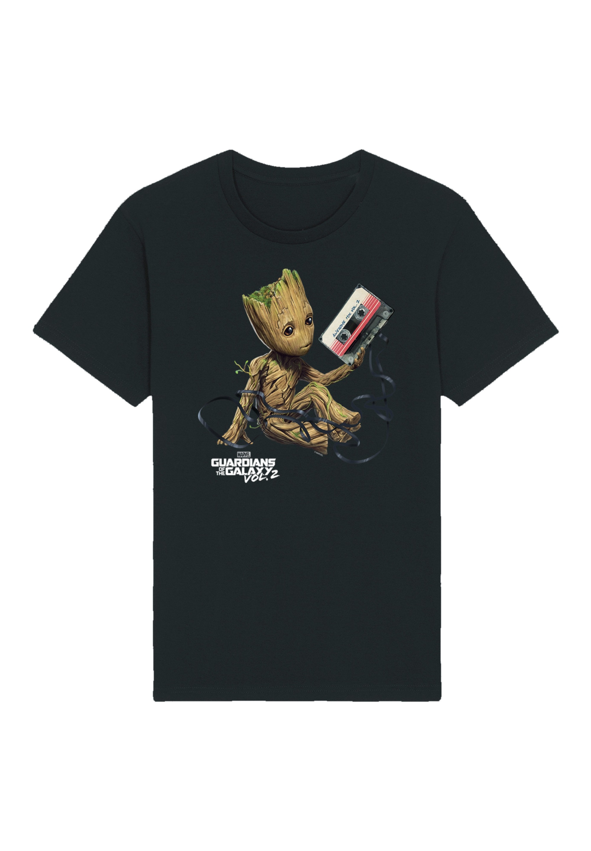 F4NT4STIC T-Shirt »Marvel Guardians Of The Galaxy Vol2 Groot Tape«, Premium Qualität