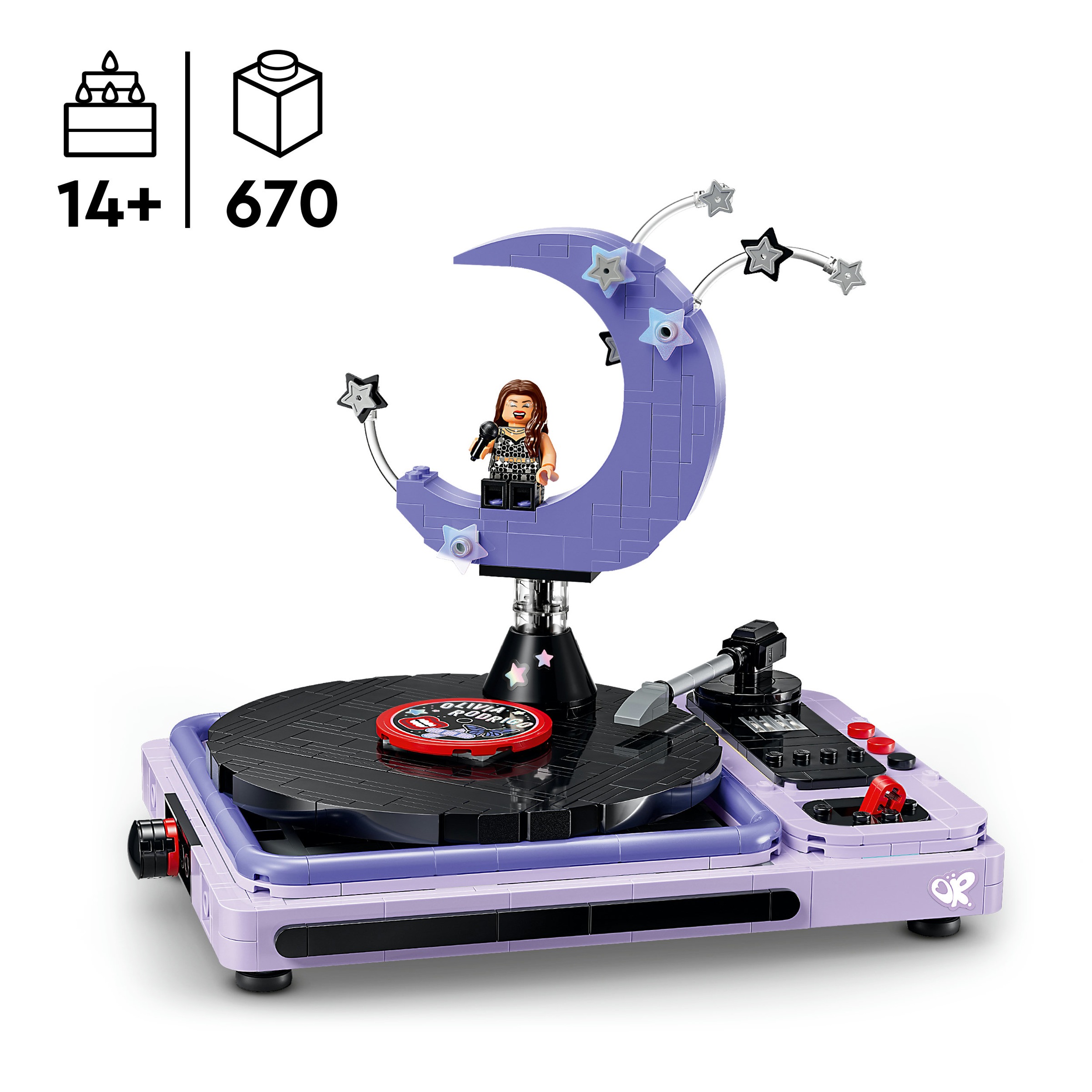LEGO® Konstruktionsspielsteine »Olivia Rodrigos Konzertmond (43029), LEGO Editions Music« Made in Europe