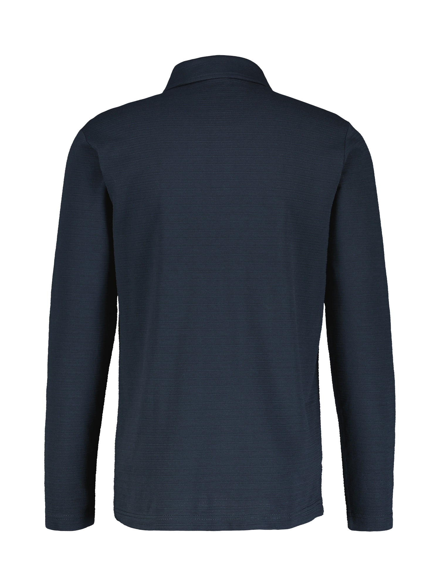 LERROS Poloshirt »LERROS Langarmpolo in Struktur-Baumwollqualität«