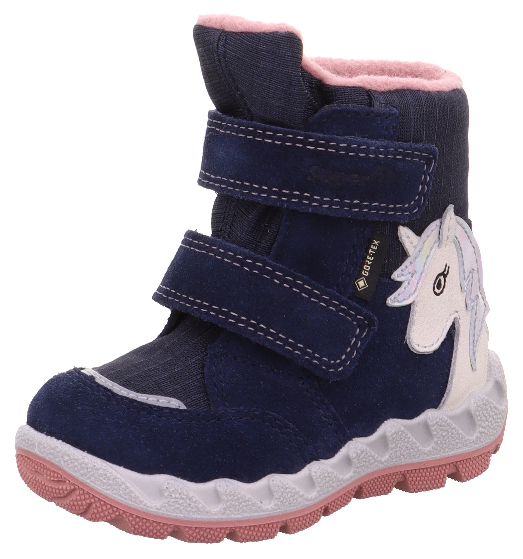 Winterboots »ICEBIRD WMS: Weit«, Snowboots, Winterstiefel, Klettstiefel mit Einhorn Motiv