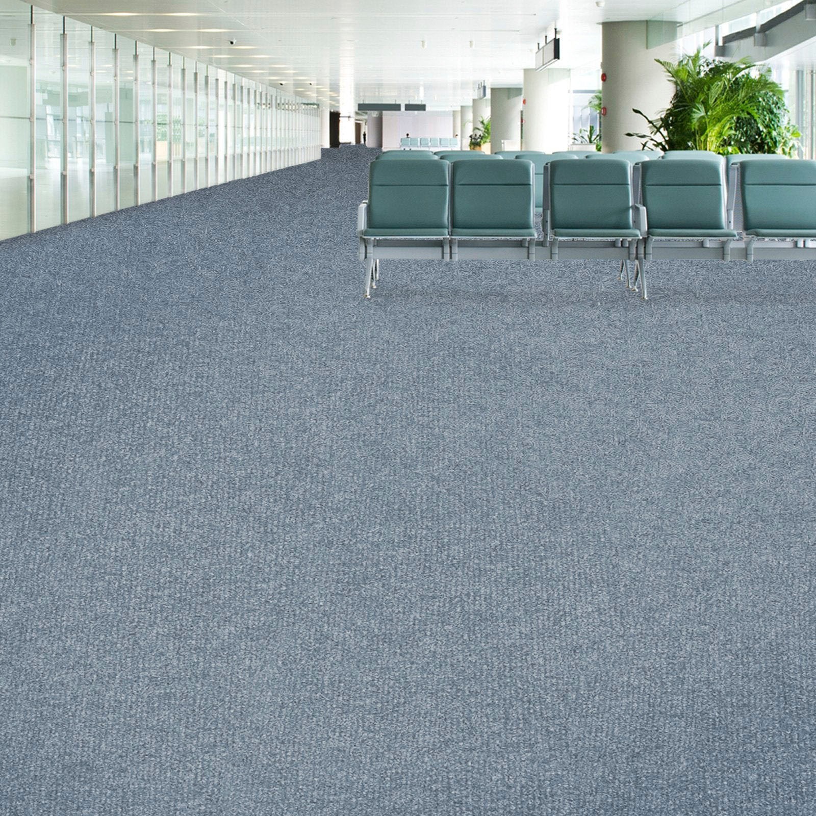 Teppichboden OTTO HOME "Malta, Gesamthöhe 3 mm", grau, B:200cm L:200cm, Kunstfaser, Teppiche, verschiedene Farben & Größen, Polypropylen, Nadelfilz