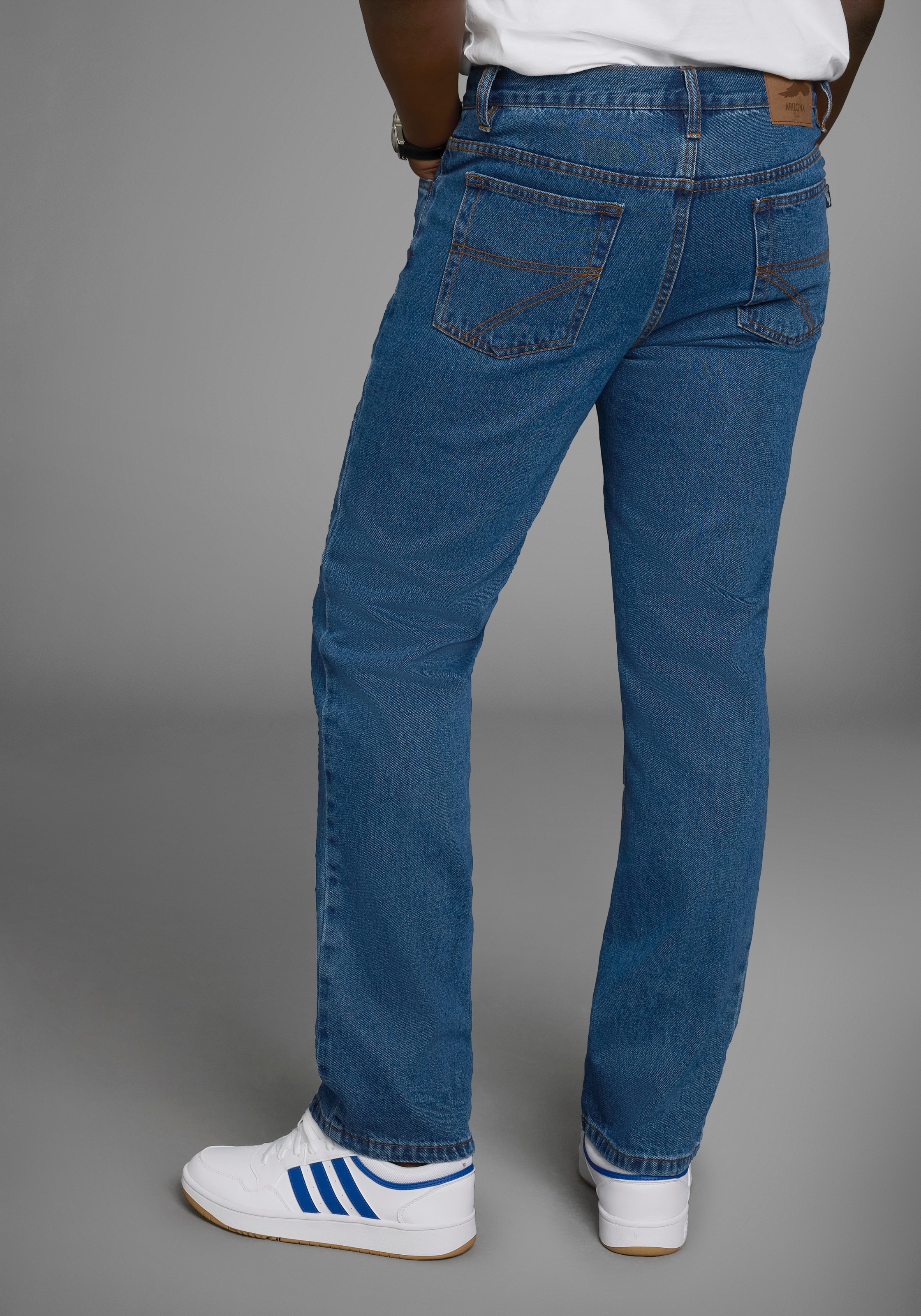 Arizona Regular-fit-Jeans "James", regular fit, gerades Bein, Five-Pocket-F günstig online kaufen