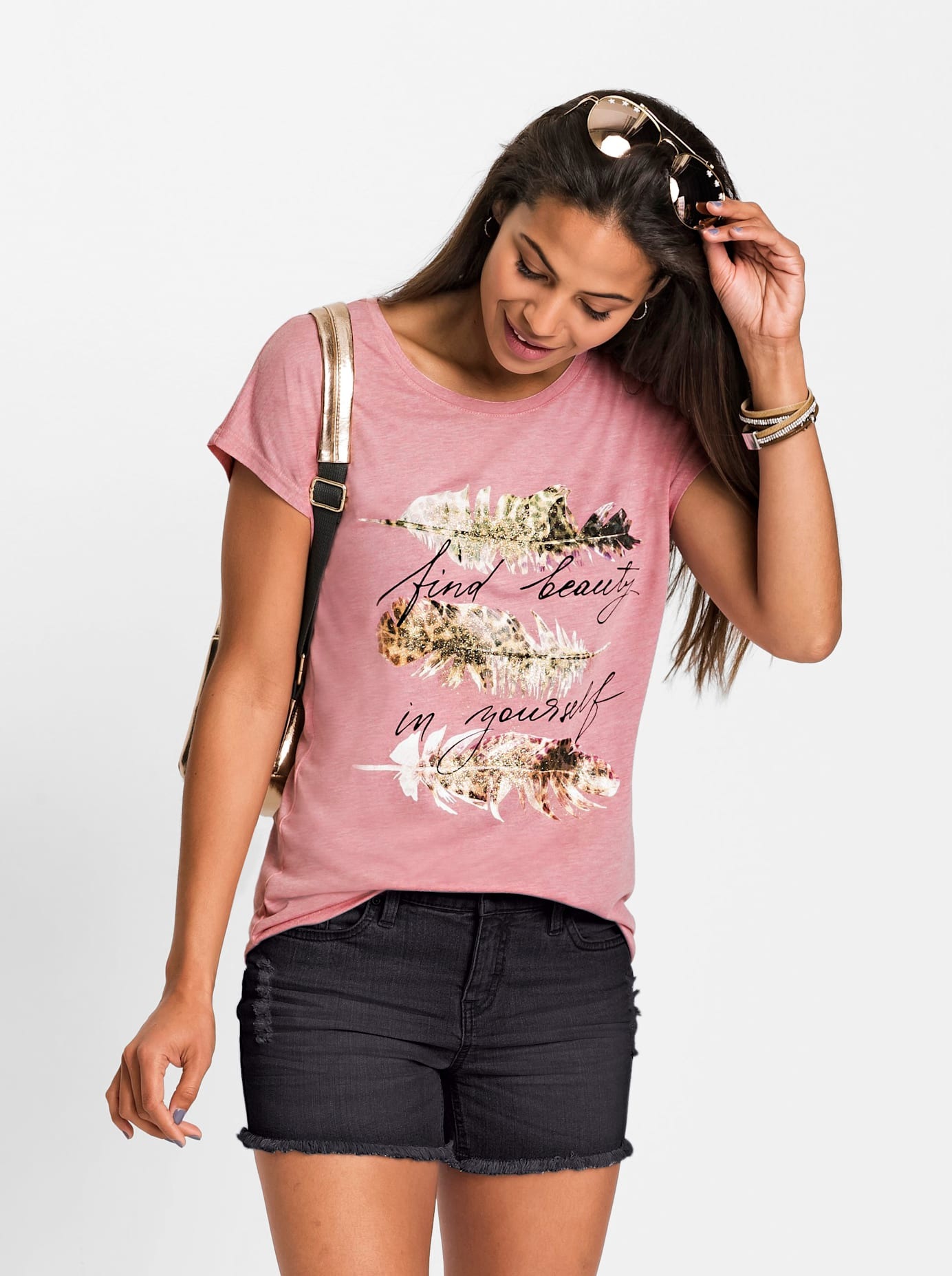 Inspirationen Kurzarmshirt "Shirt" 1 tlg.