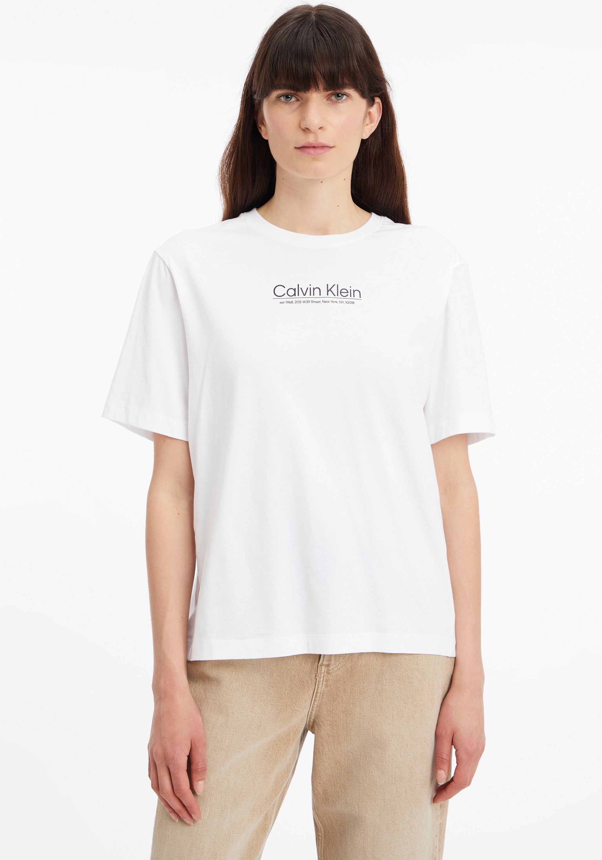 Calvin Klein T-Shirt »COORDINATES LOGO GRAPHIC T-SHIRT« mit Calvin Klein Logo-Schriftzug